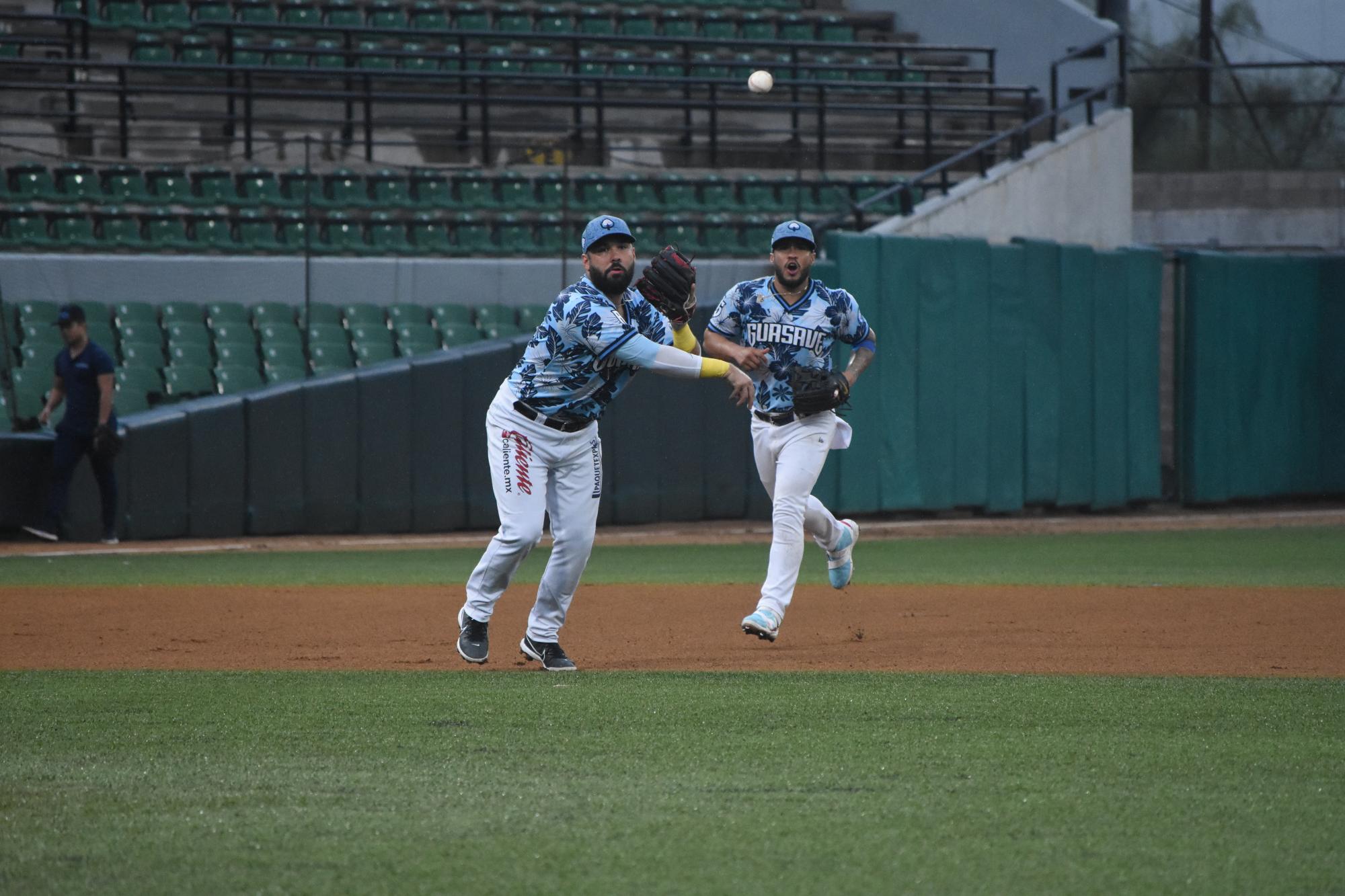 $!Algodoneros y Venados sellan empate tras 8 innings, debido a la lluvia