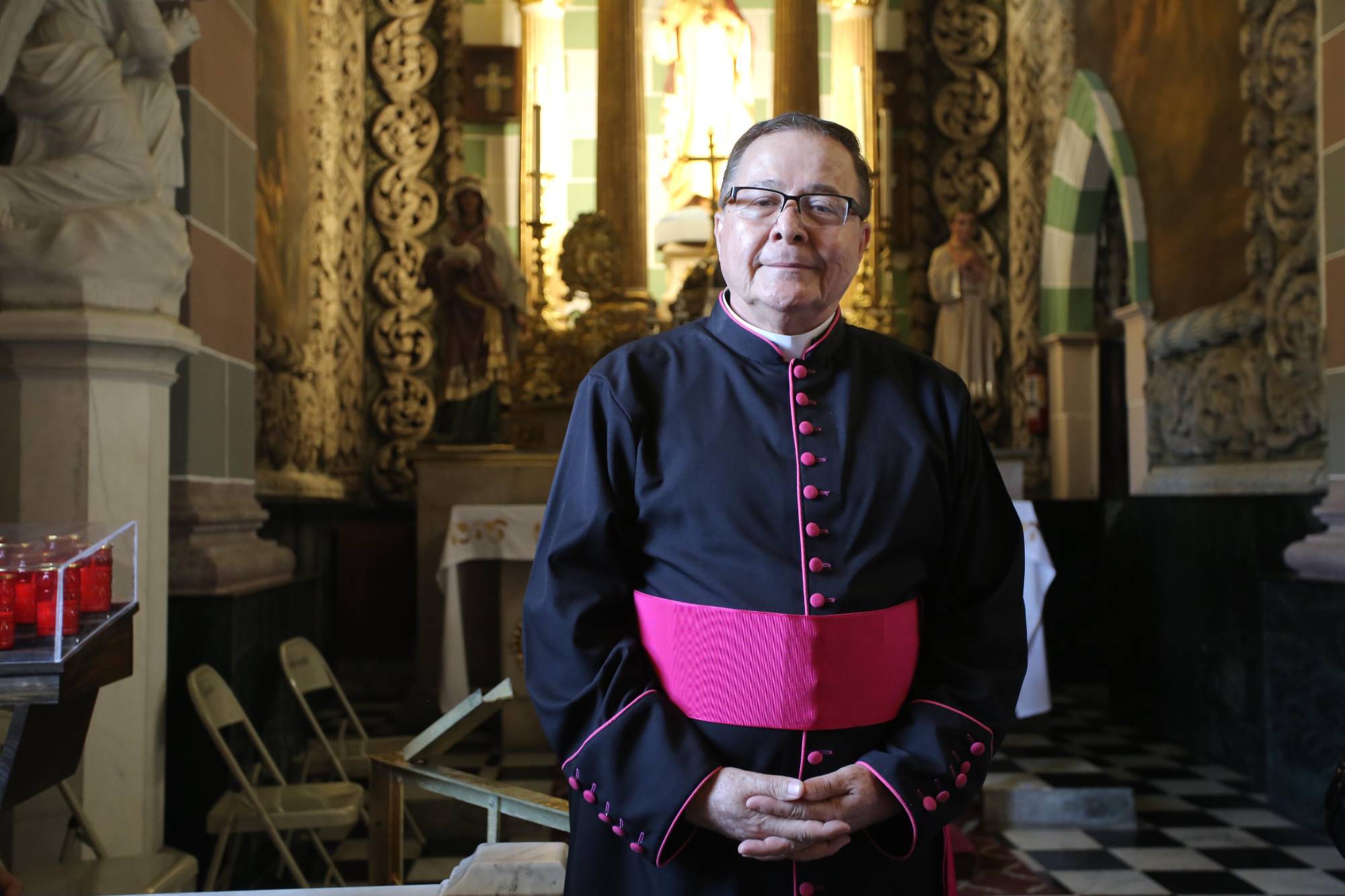 $!El sacerdote Gustavo Alonso Díaz Ruiz recibió el nombramiento de Monseñor y capellán del Santo Padre.