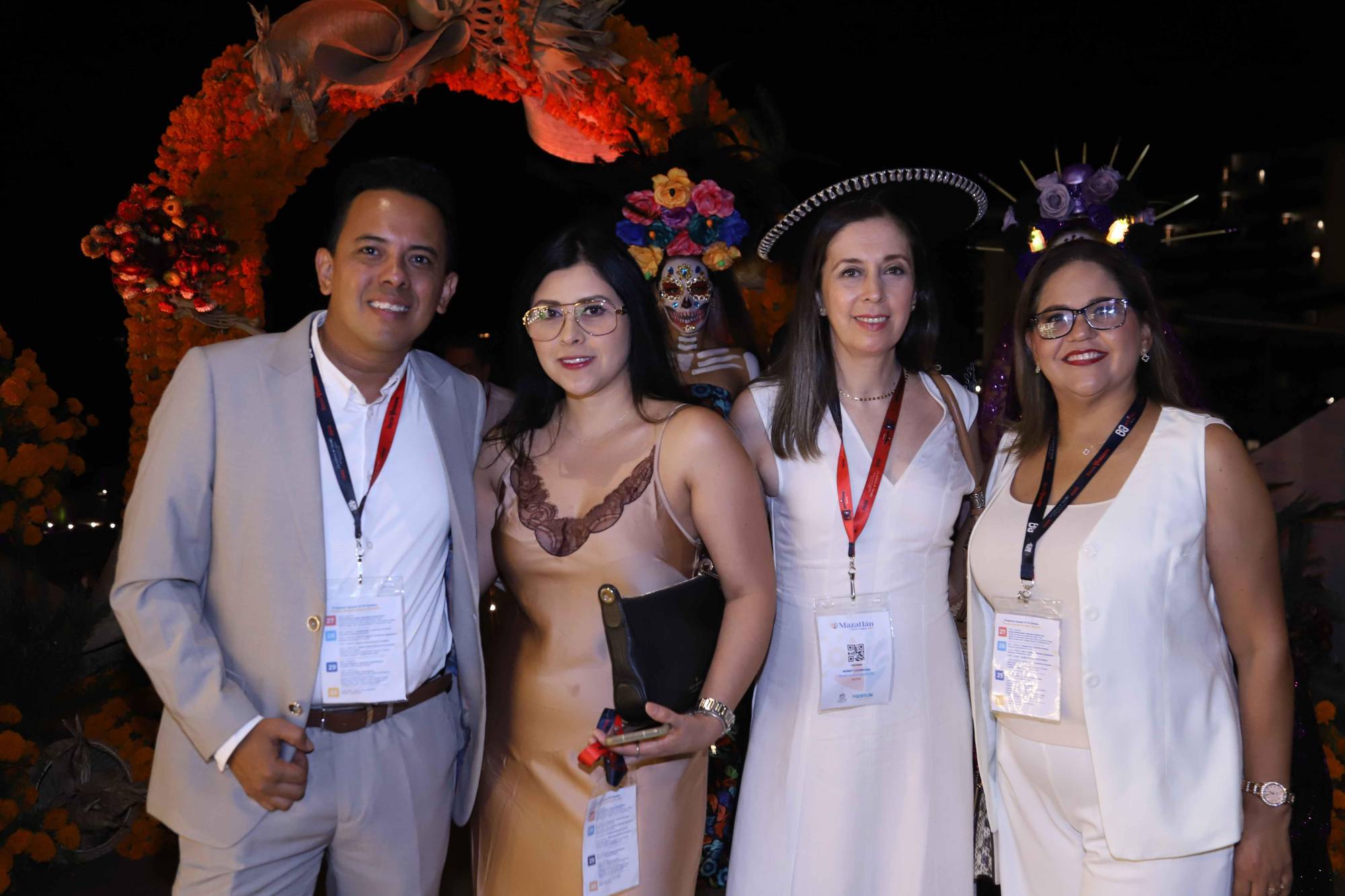 $!Isaac Pineda, Valeria Zamudio, Wendy Lizárraga y Thelma López.