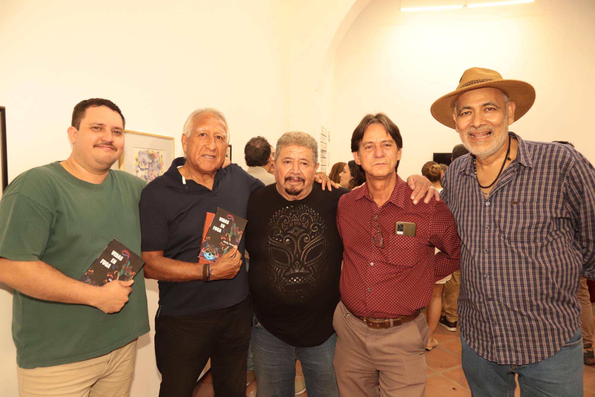 $!Julio ZatarÁin, Miguel Ángel Ramírez, Javier Shimaldi, Eduardo del Sordo y Freed Álvarez.