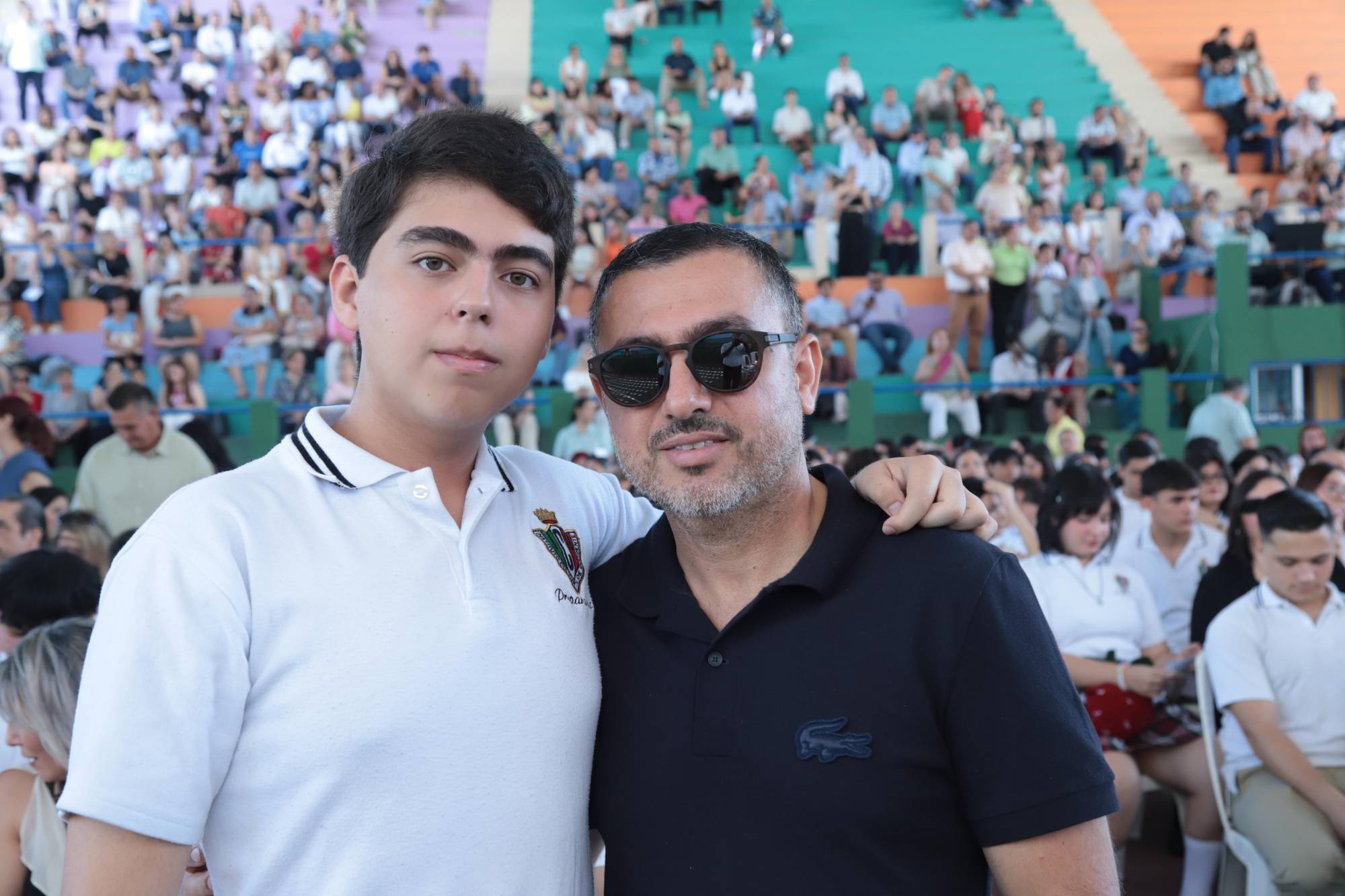 $!Saúl junto a su papá, Saúl Bastidas.