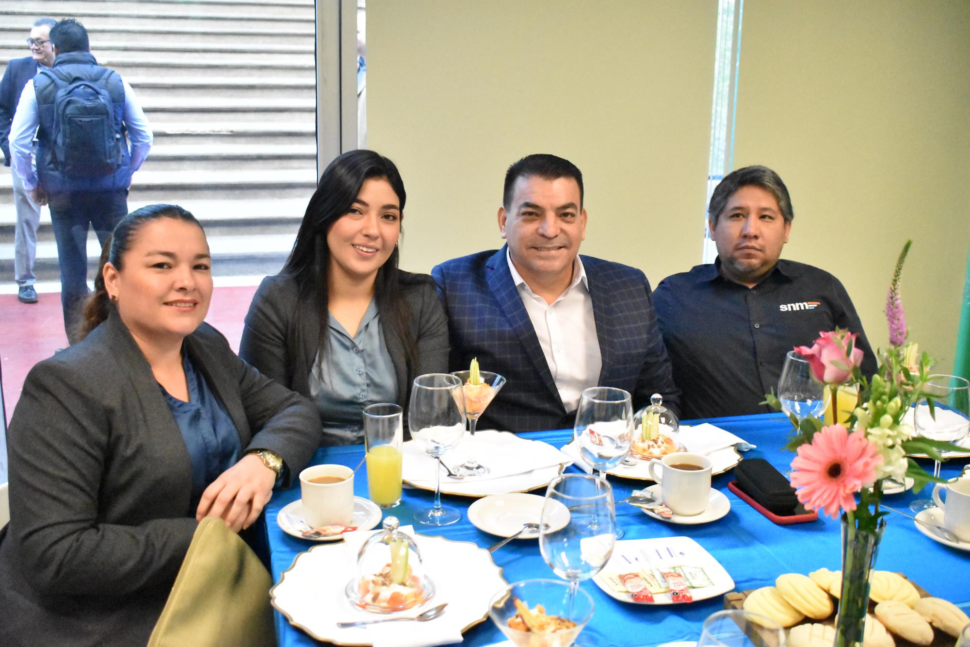 $!Diana García, María Félix, Aristotéles Nieto y Adrián Toledano.