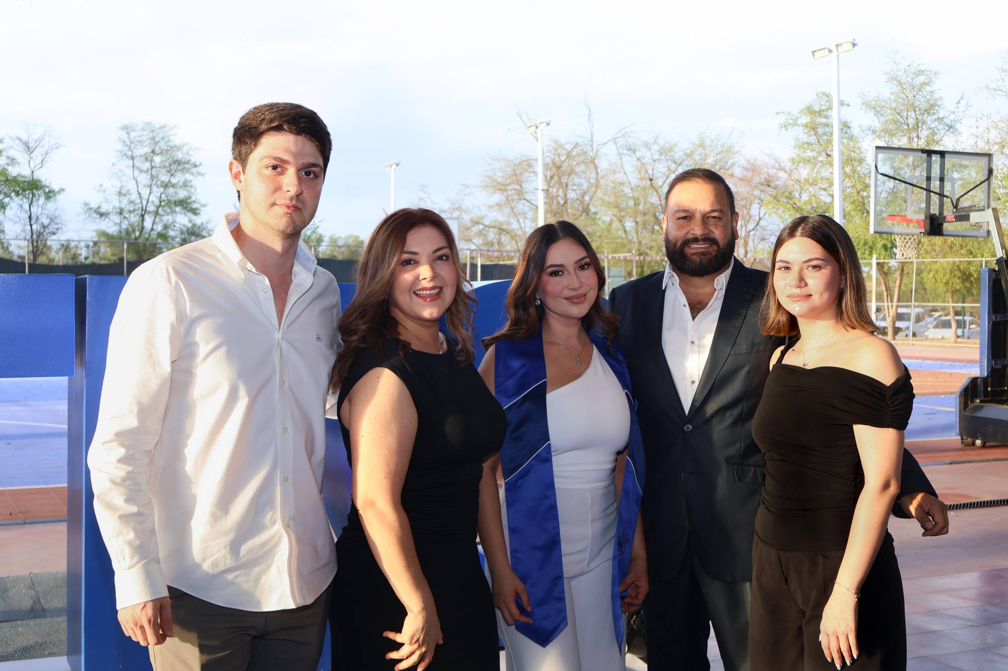 $!Fernando Franco, Diana Ortiz, Alfredo Ortiz, Michelle Ortiz y Diana Vázquez.