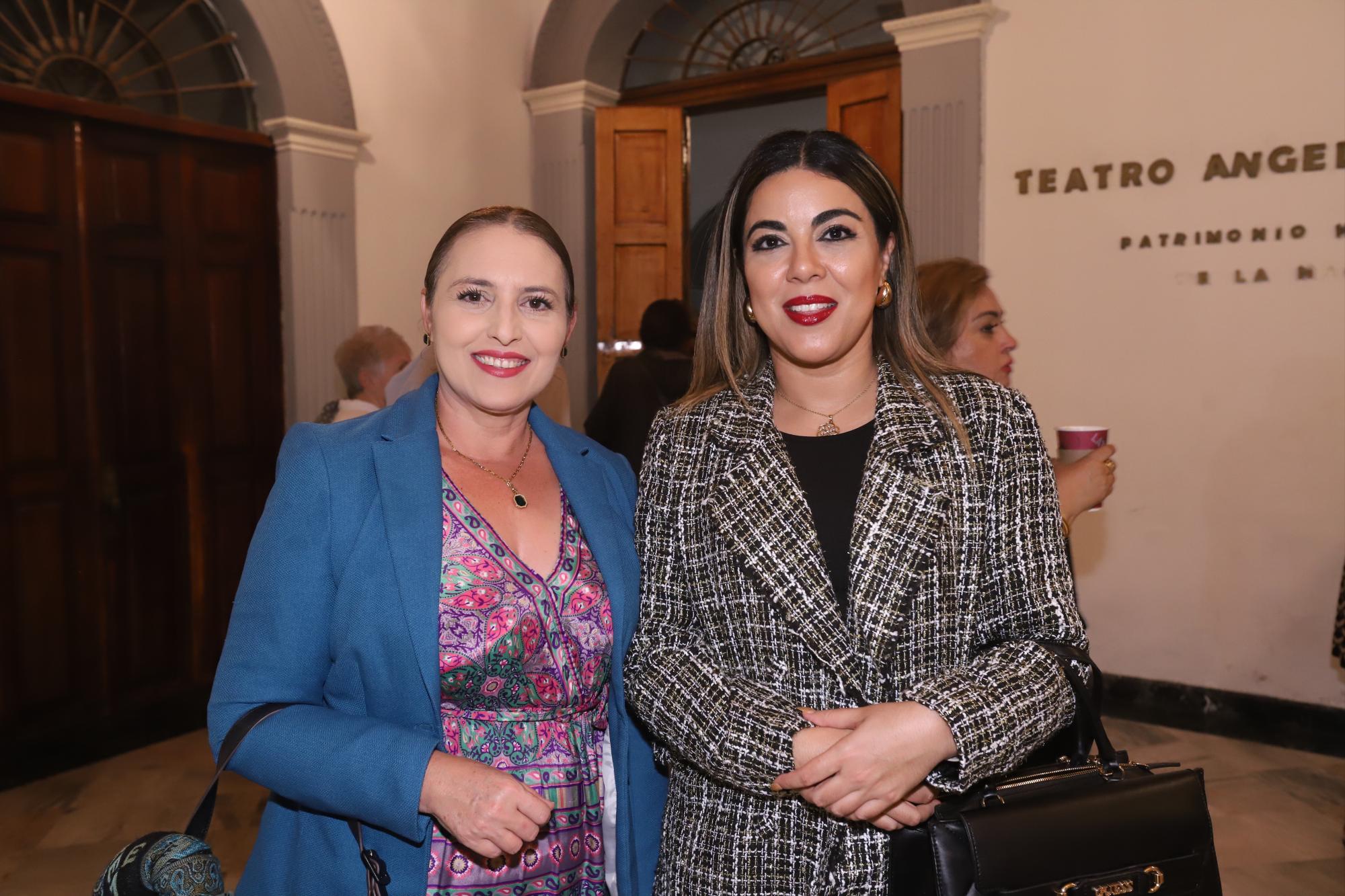 $!Yuniba Brun y Conchita Flores.