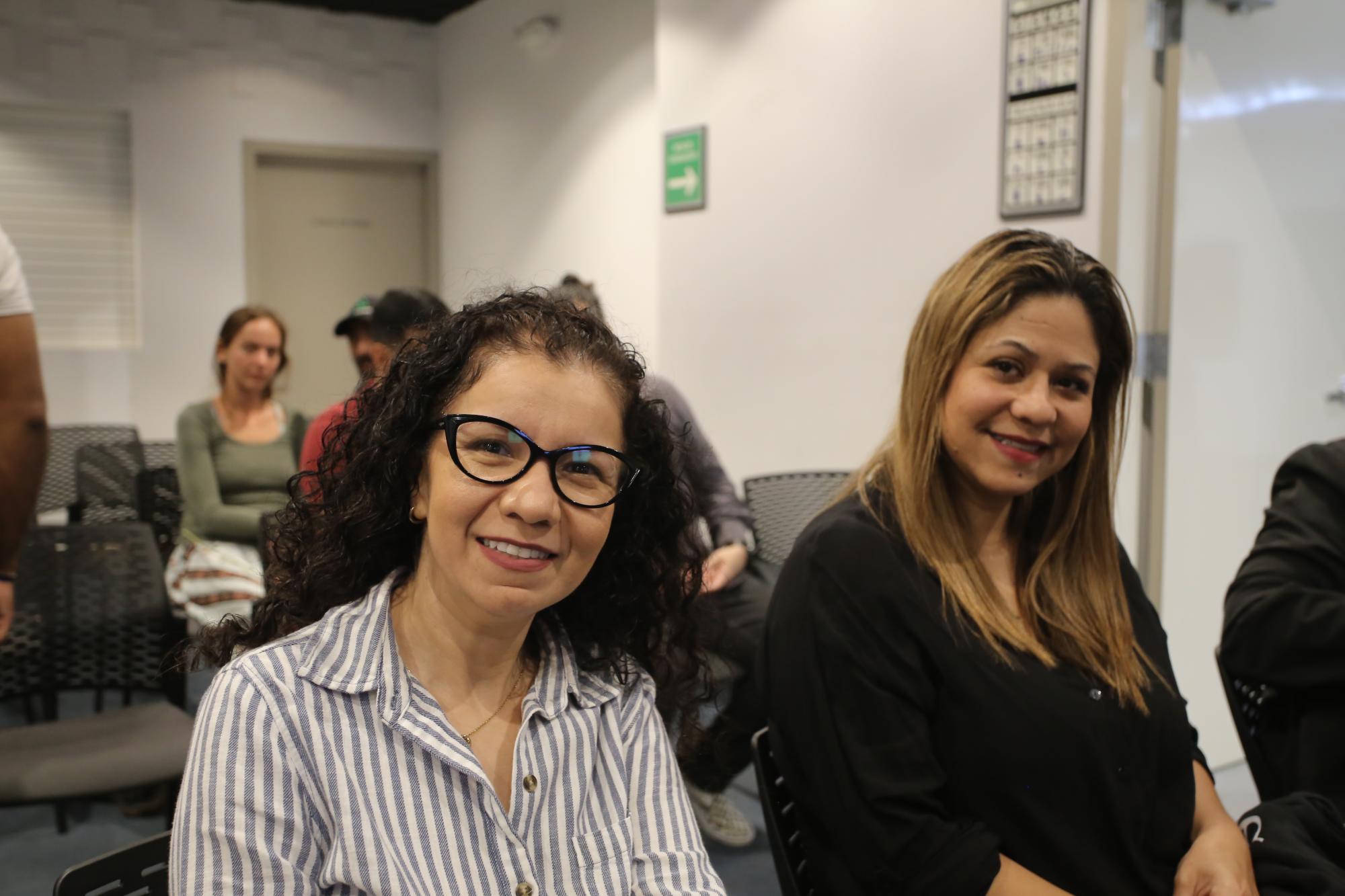 $!Blanca Hernández y Dunia Ocegueda.