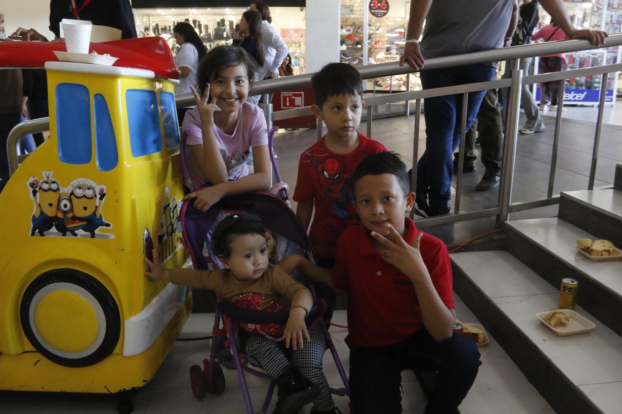 $!Angelique, Moisés, Pauleth y Joseph Félix.