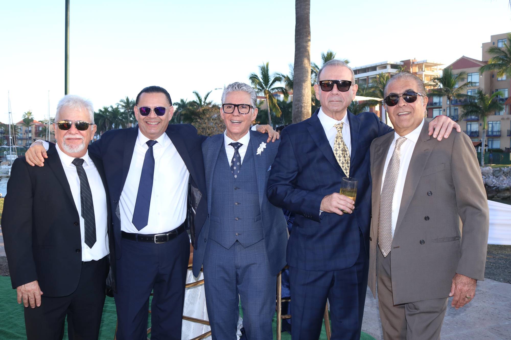 $!Vittorio Podesta, Ernesto Núñez, Guillermo Zerecero Velo, Jorge Henderson y José Antonio Cruz.
