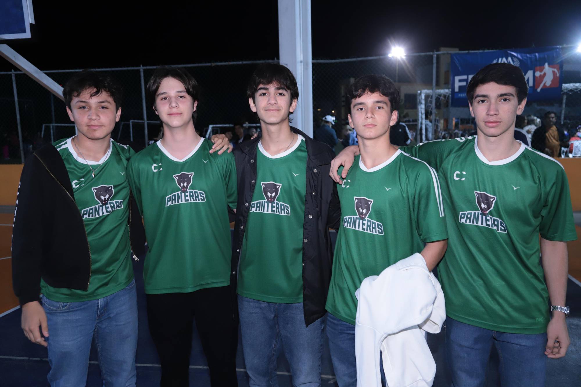 $!Daniel Martínez, Alán Domínguez, Isaac Martínez, Ethan Nolan y Leonardo Arámburo.