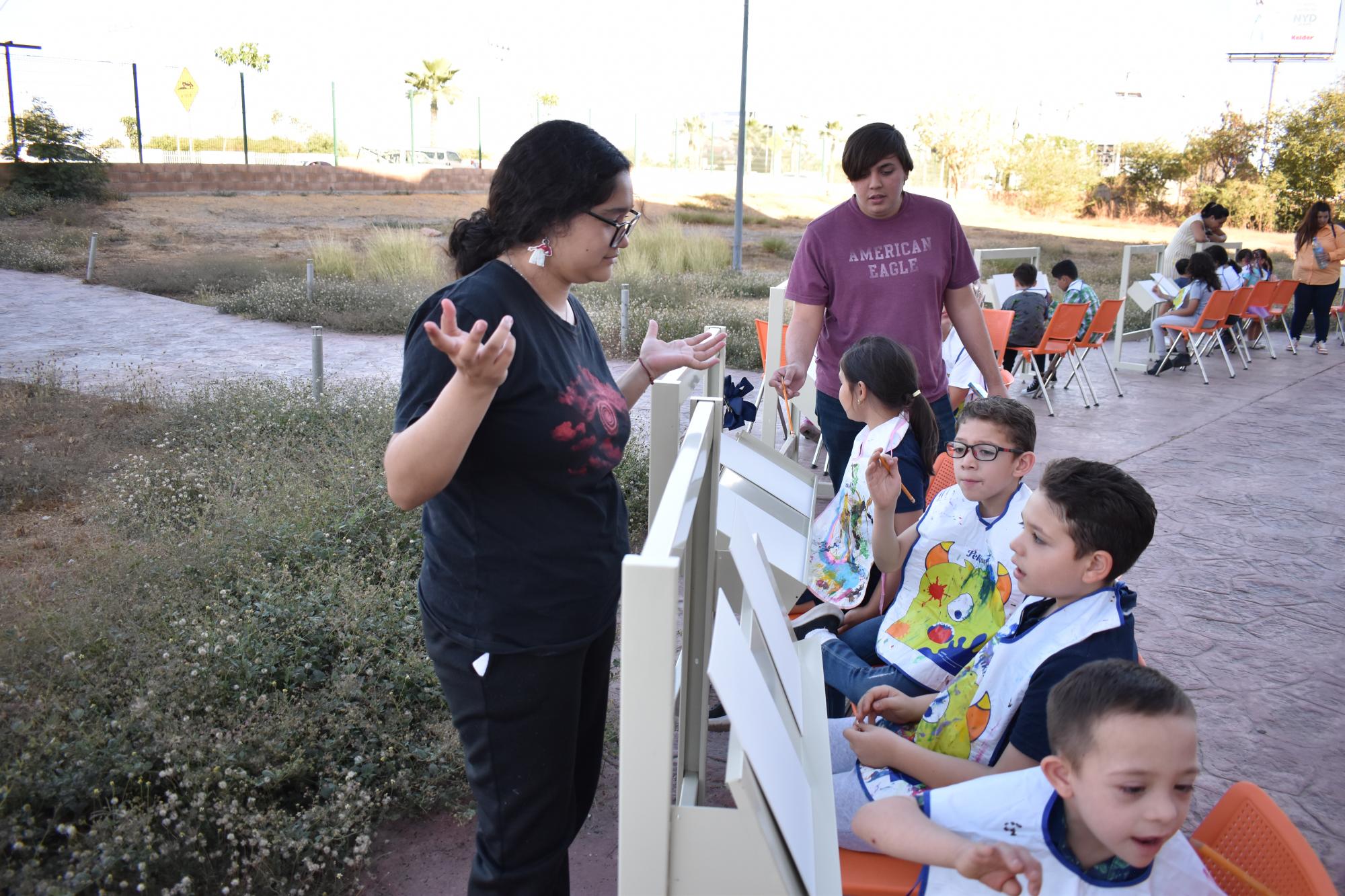 $!Participan niños en las actividades del FestiOwen