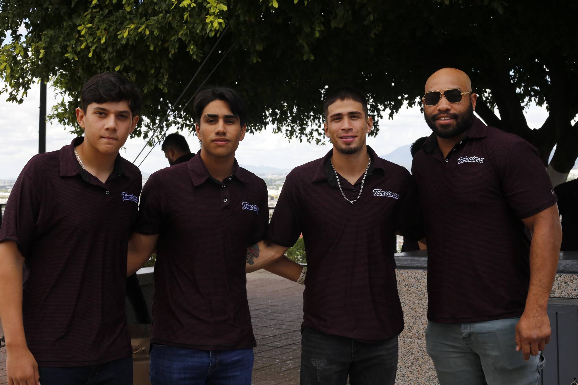 $!Santiago Retamoza, Carlos Vega, Baltazar Arredondo y John Singleton.