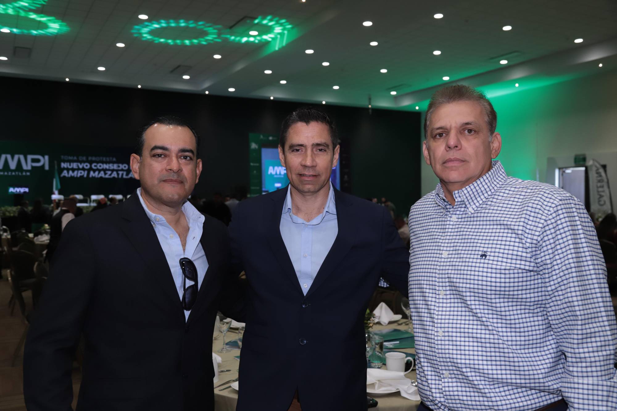 $!Ernesto Rendón, José y Rubén Escobar.