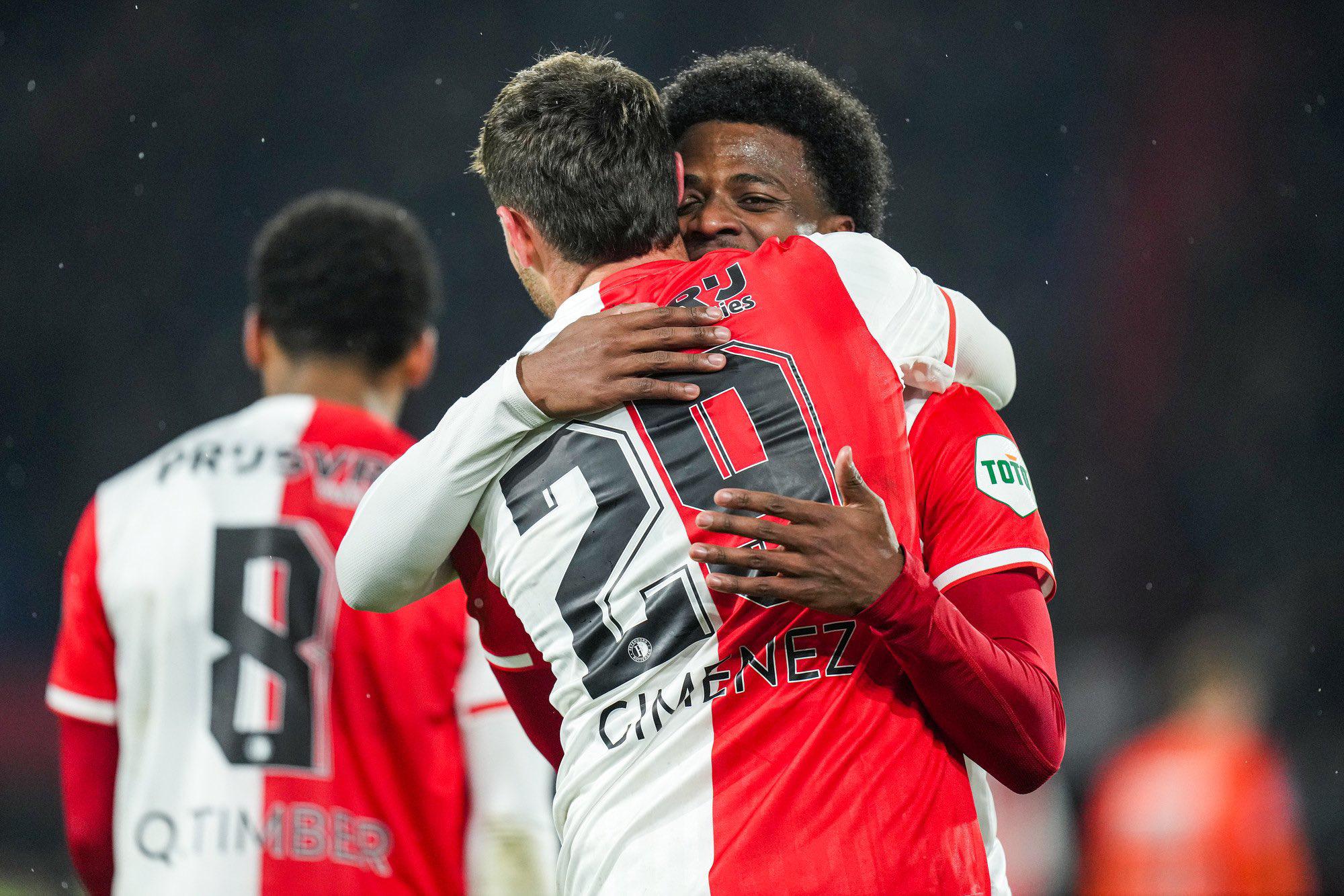 $!Santiago Giménez da triunfo al Feyenoord ante el Volendam