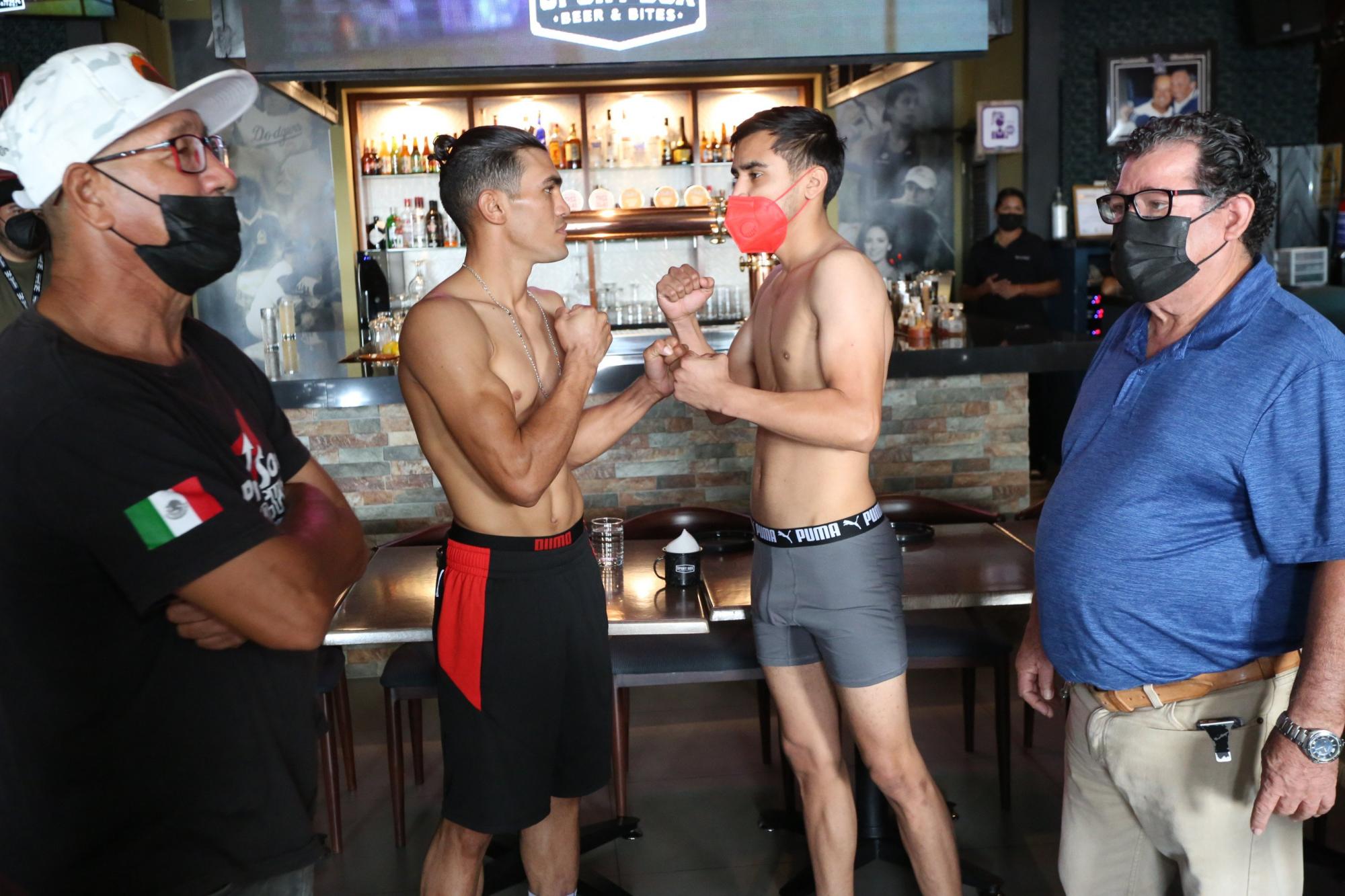 $!Pedro Guevara supera la ‘romana’ de cara a su pelea de este jueves ante Roberto López