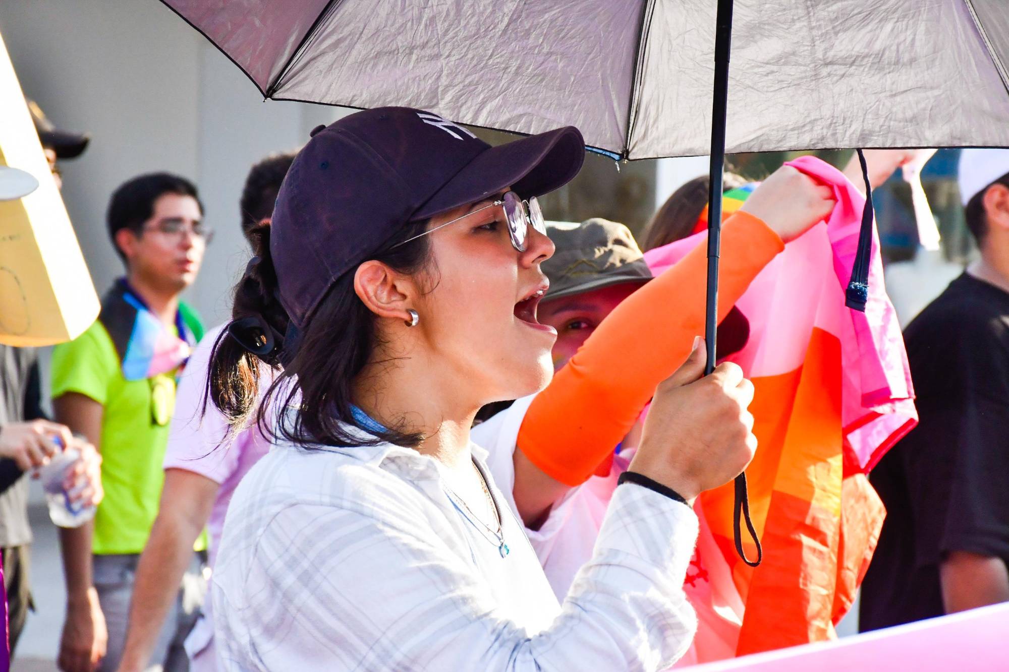 $!Lanzan llamado a la paz y a la inclusión en Marcha de la Diversidad Sexual en Culiacán
