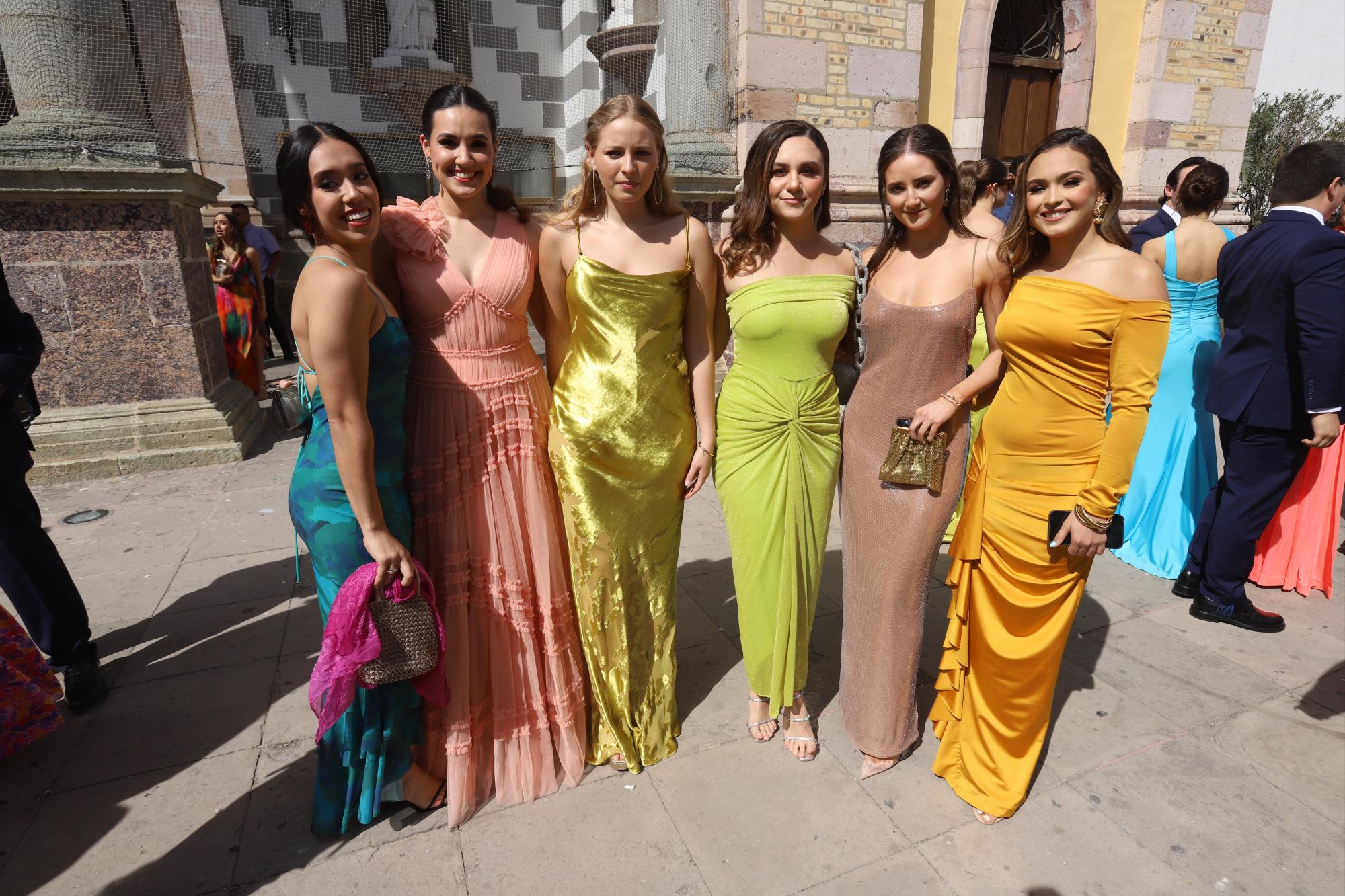 $!Victoria López, Ana Verenice López, Adriana Becerra, Paulina Peña, Ana Lucía Bachir y Joseline Tirado.