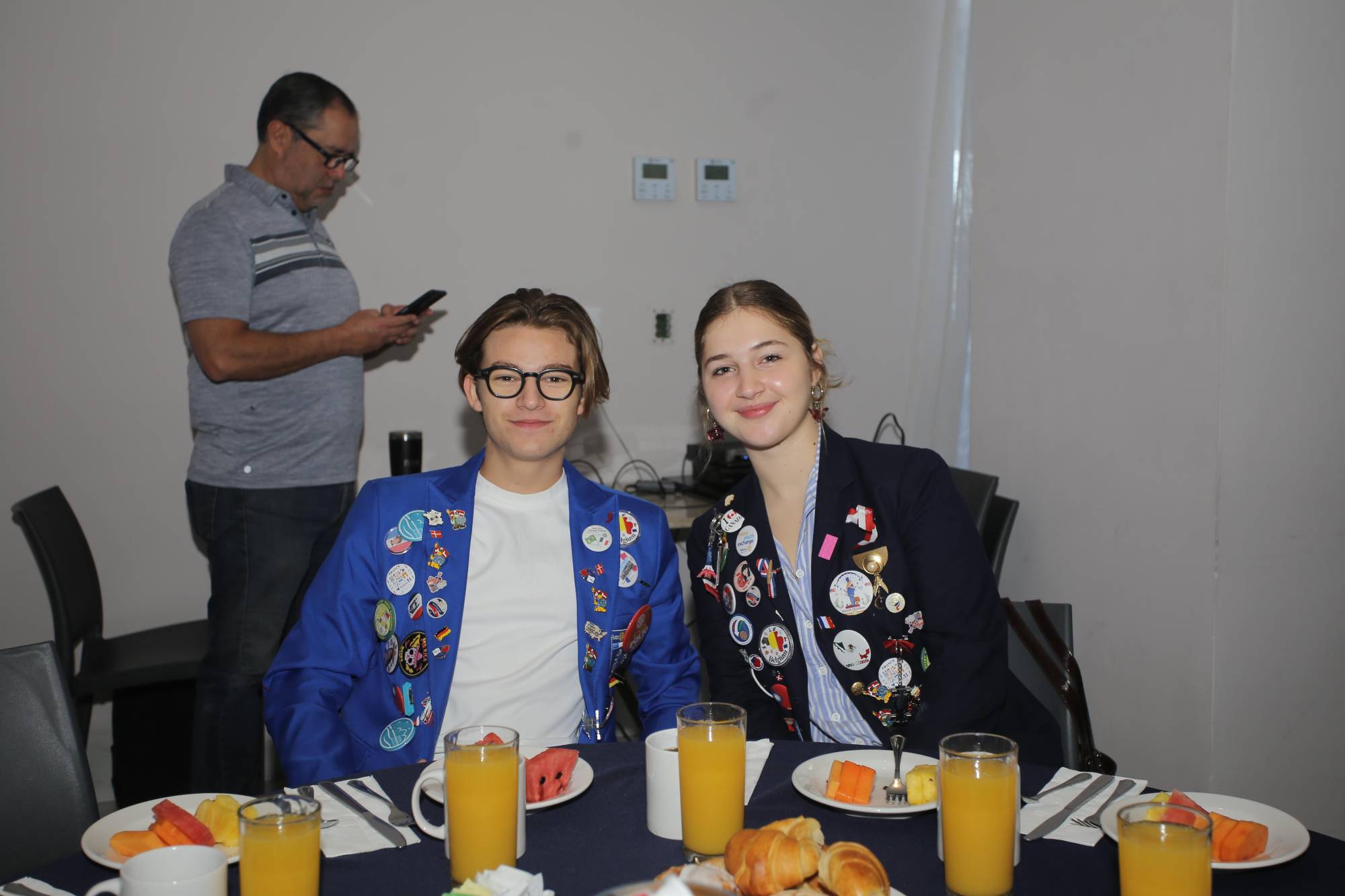 $!Anthan Chamball y Adelyn Frazier.