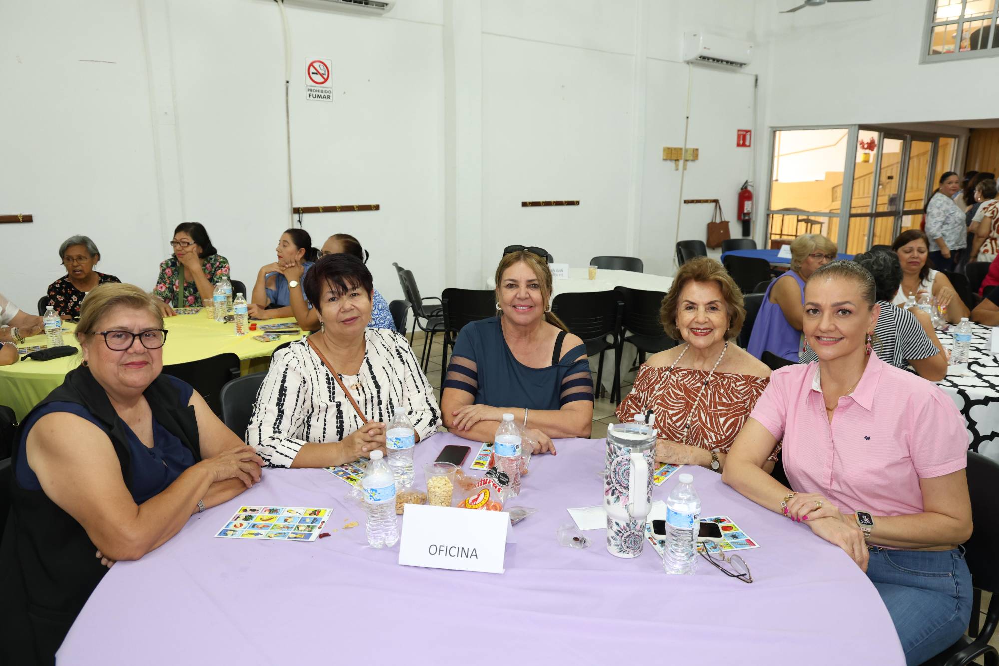 $!Alma Rosa y Teresa de Jesús Ramos, Melly Sánchez, Magdalena de Ramírez y Vivian Troncoso.