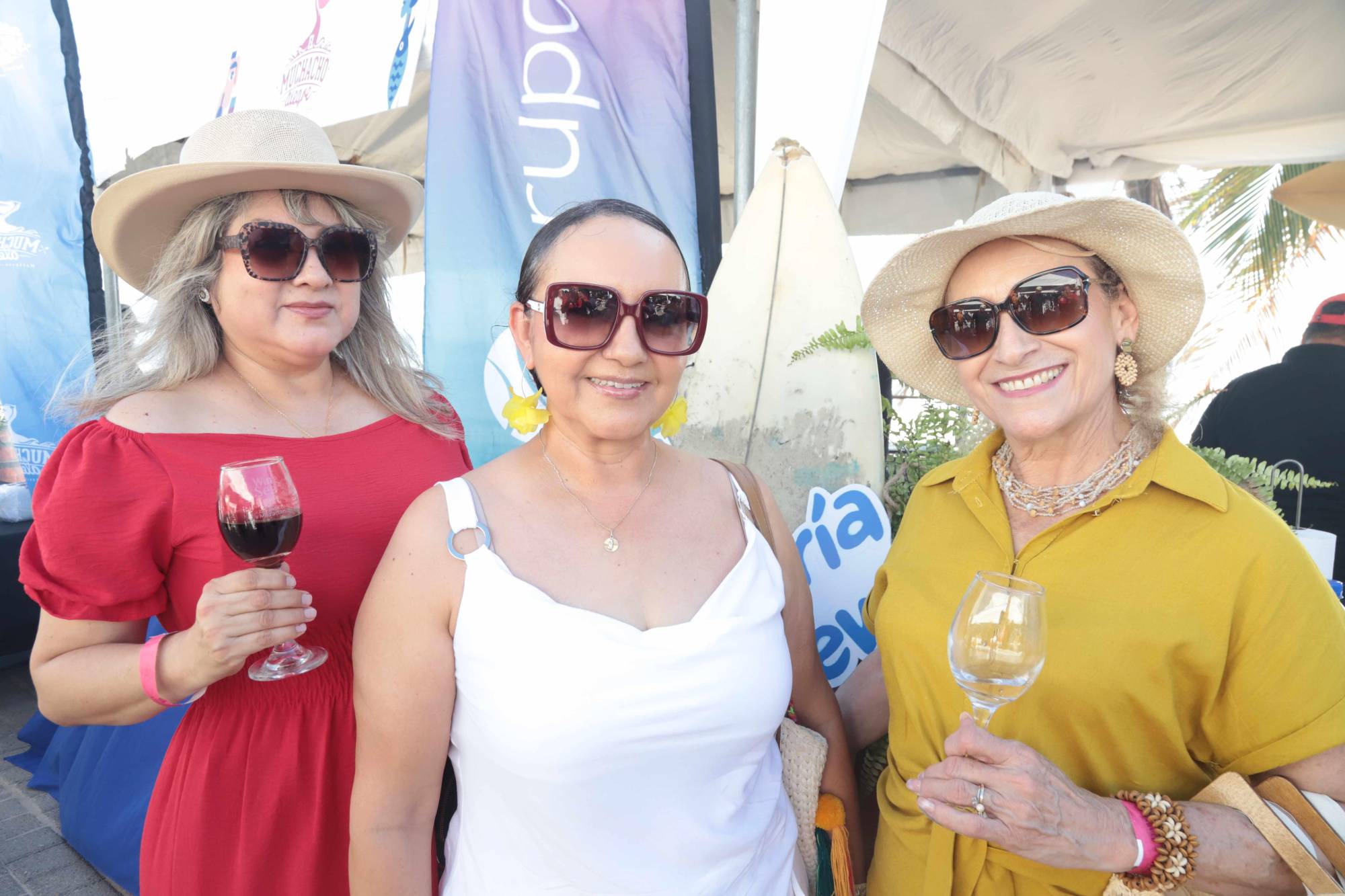 $!Diana y Maru Toledo junto a Silvina Venegas.