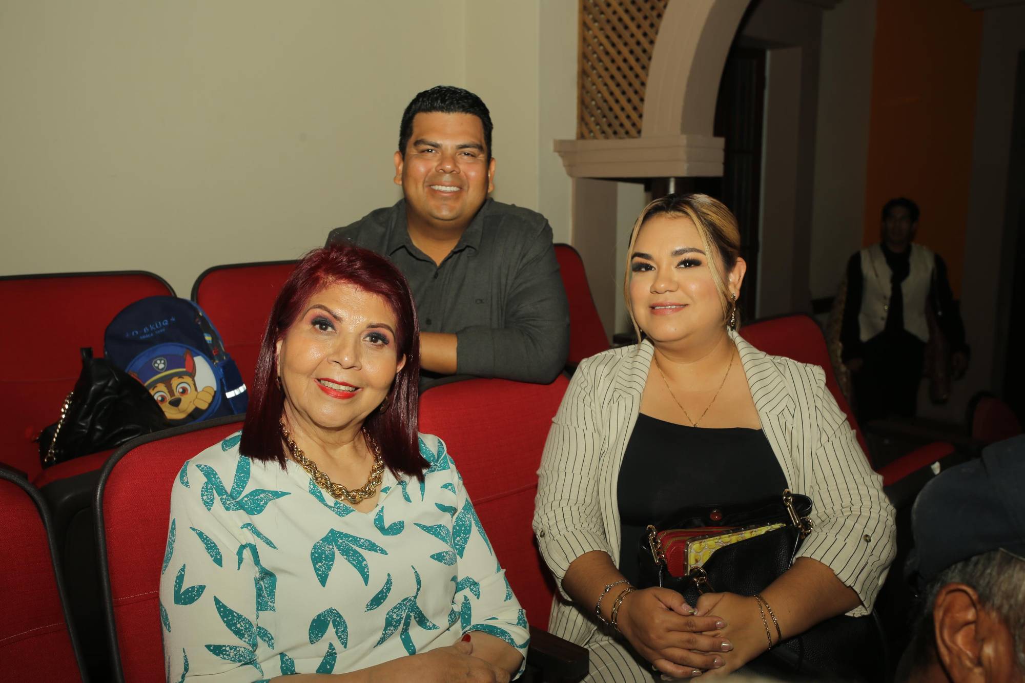 $!Carmelita Salazar., José Ramón Salazar y Ofelia Irigoyen de Salazar.