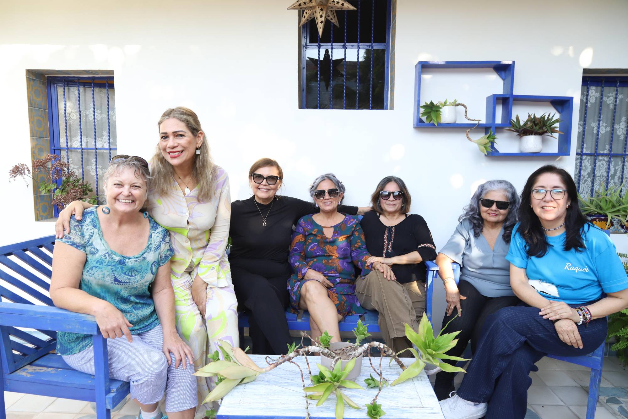 $!Dianne Hofner, Silvia Michel, Lucía Leyva, Isaura Lizárraga, Alma Vitalis, Angélica Arredondo y Raquel Cota.