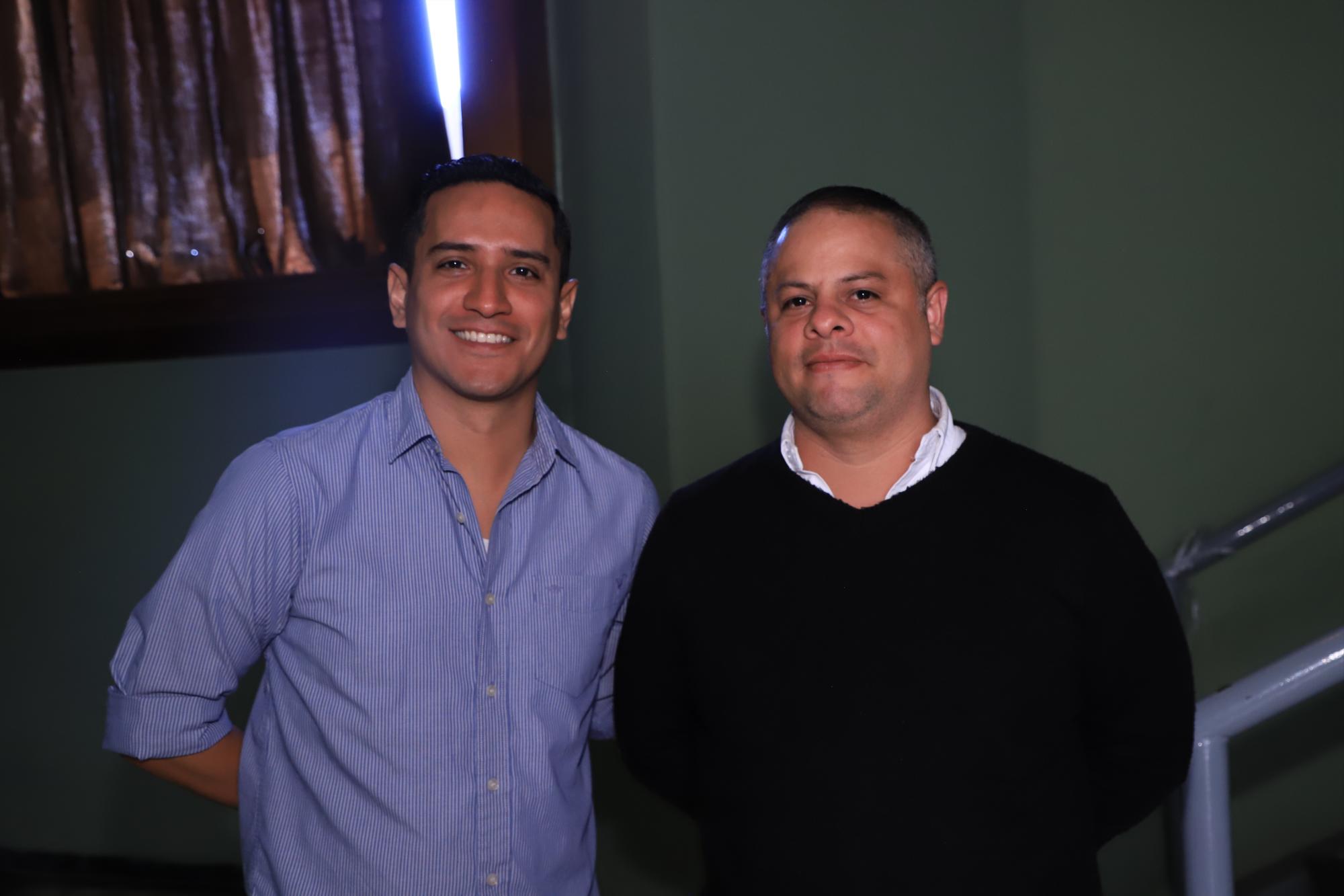 $!Francisco Álvarez y Jorge Guevara.