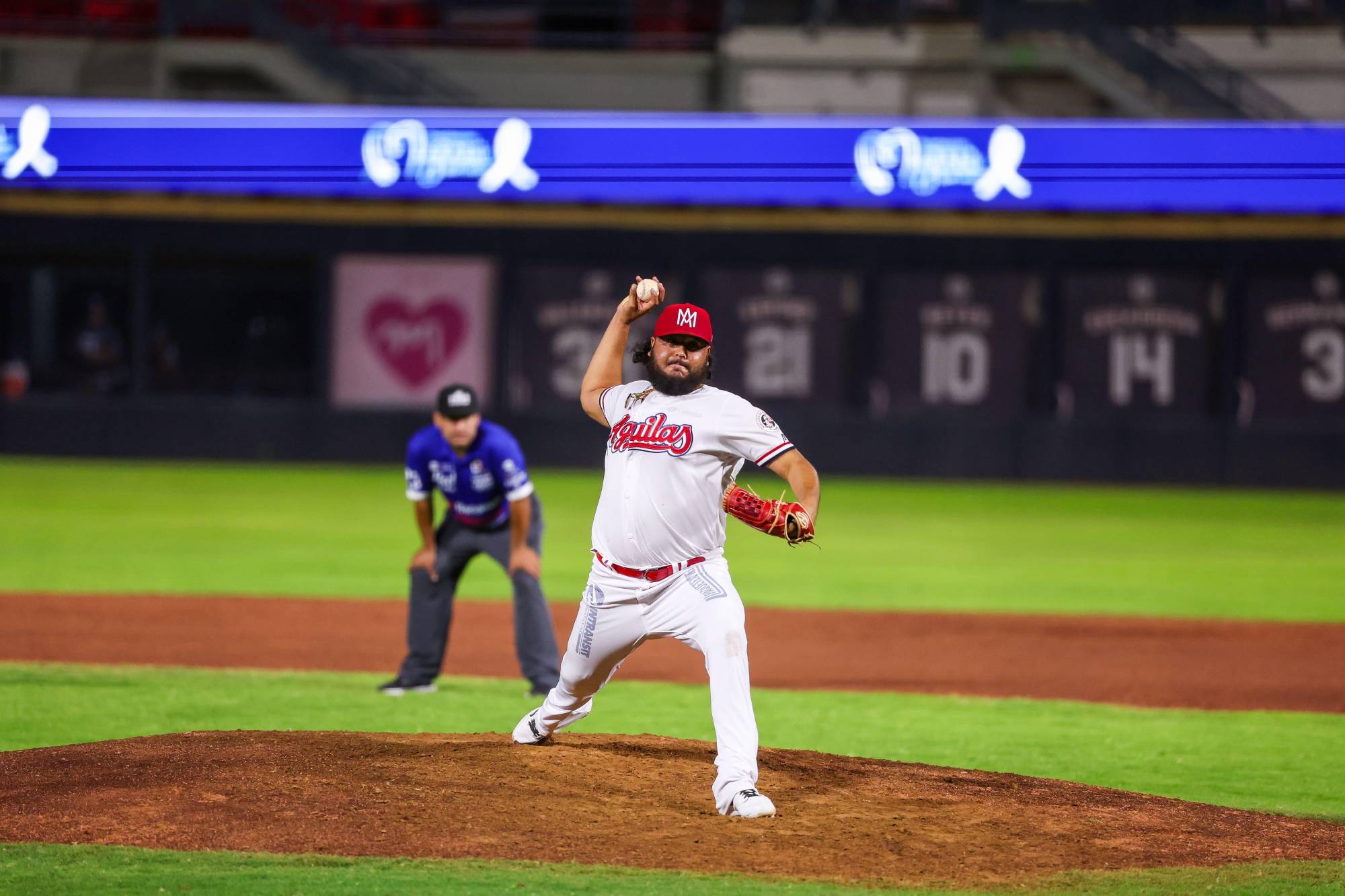 $!Águilas vence 1-0 a Yaquis con jonrón de Phillip Evans y asegura la serie en Mexicali