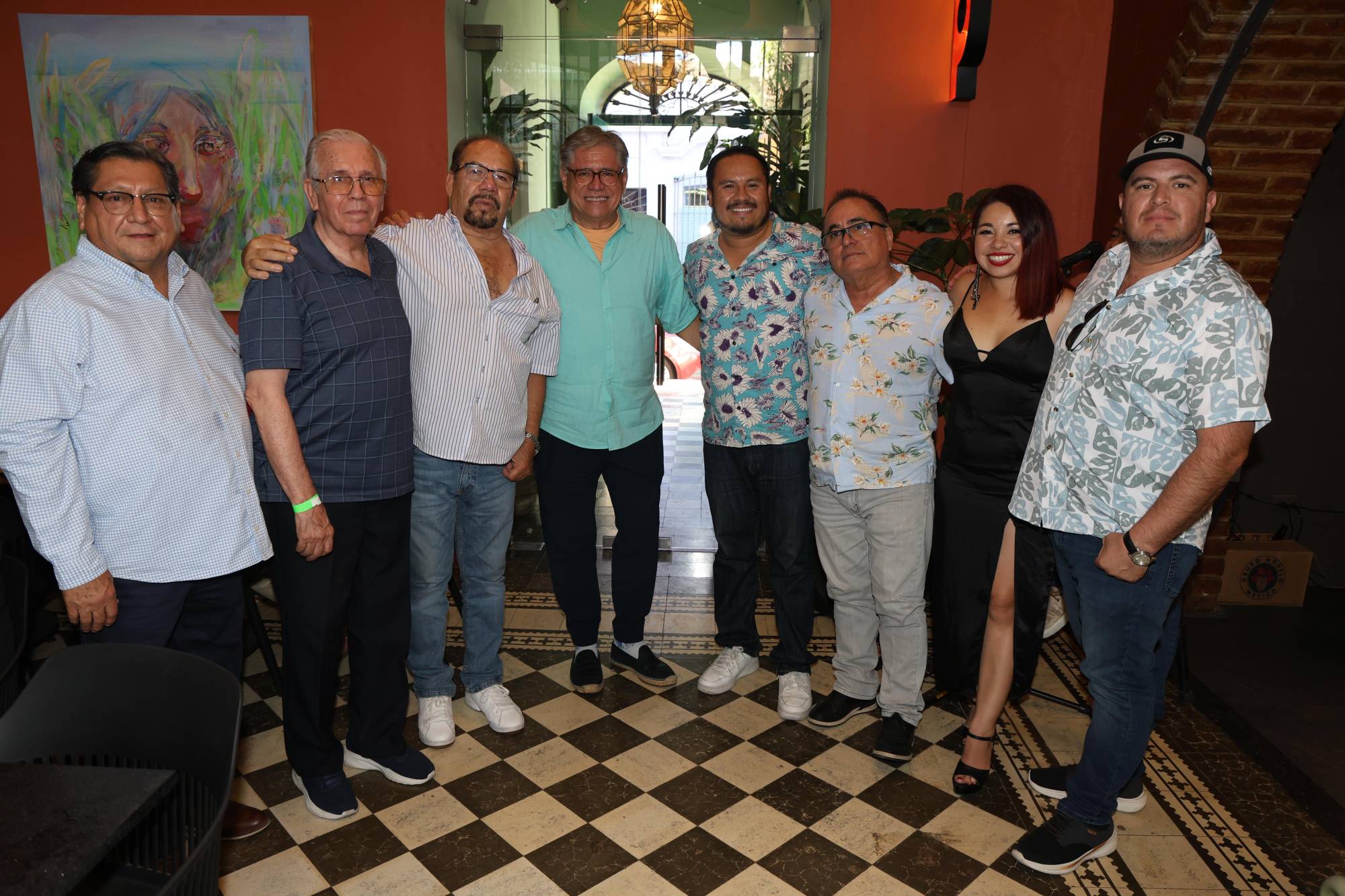 $!Pedro Galindo, Alfonso Schmid, Martín Morales, Héctor Torres, Martin Morales Acuña, Tomás Pardo, Adriana Morales Acuña y Octavio Pardo.