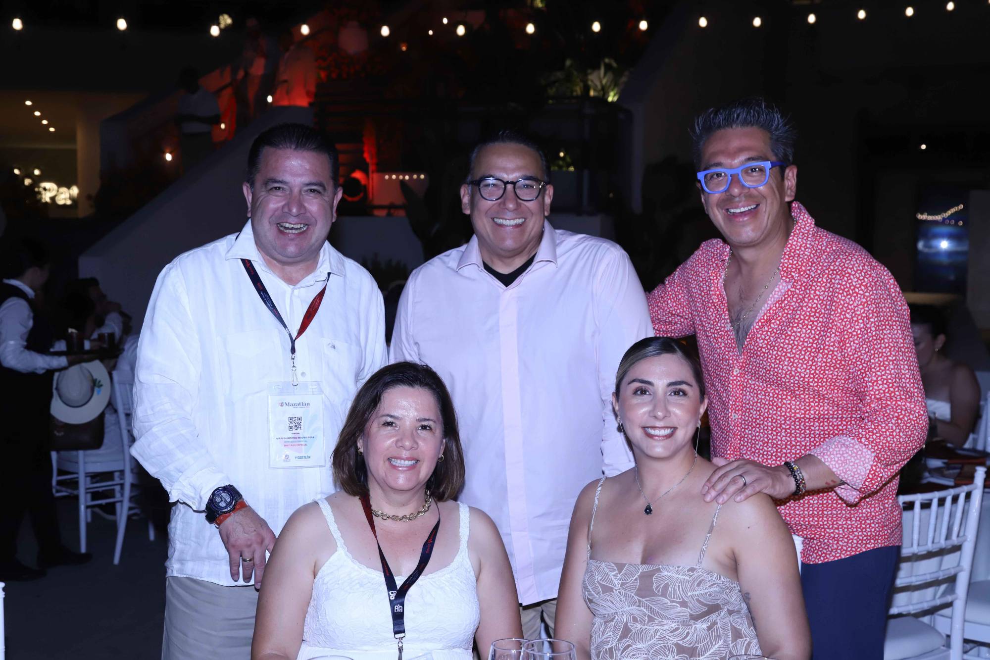 $!Mario Antonio Madrid, Ramón Rabelo, Alfonso Ibarra, Lorena de Madrid y Berenice Flores.