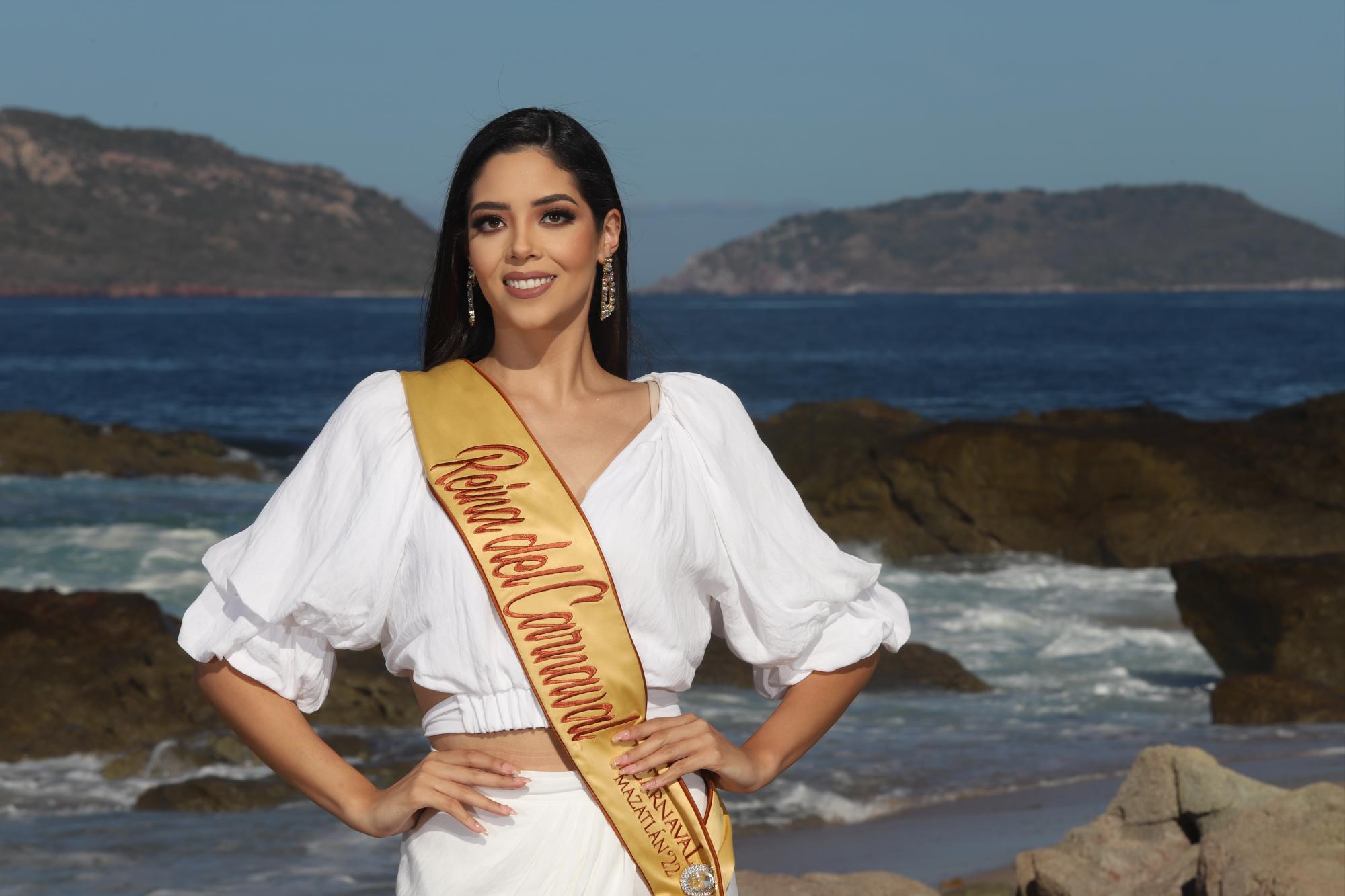 $!Carolina Pérez llega a Mazatlán para conquistar la corona del Carnaval 2022