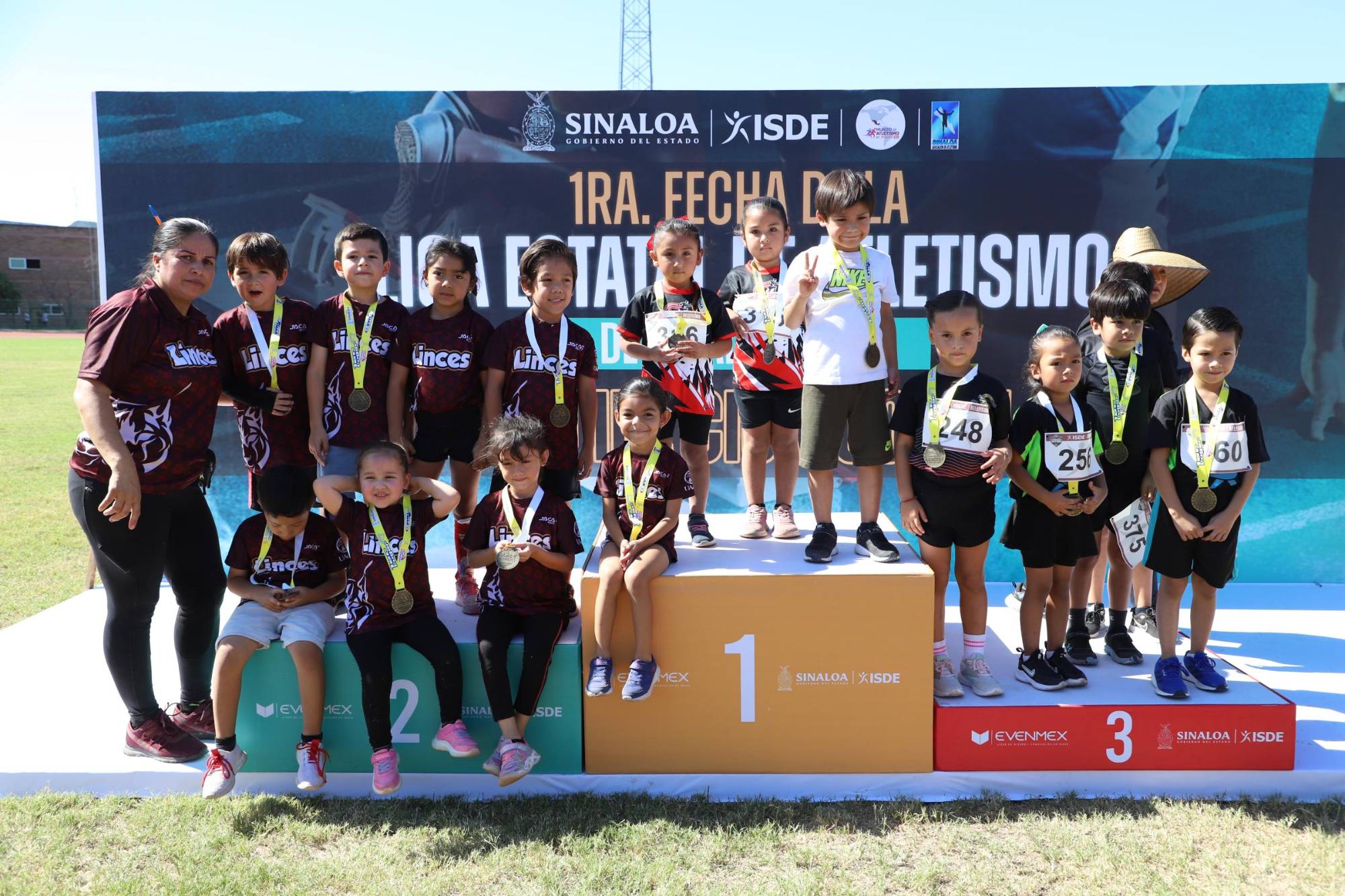 $!Todo un éxito la primera fecha de la Liga Estatal de Atletismo