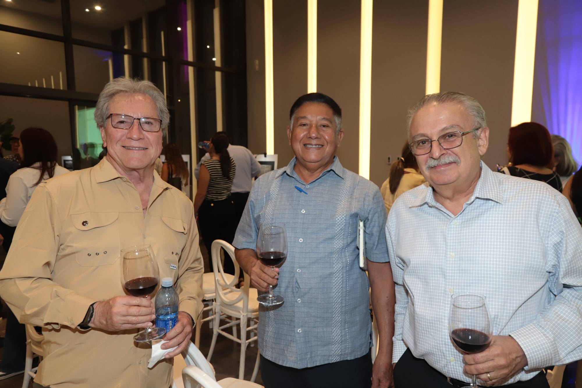 $!Juan Llausás, Marcos Nava y Ricardo Jáber Monges.