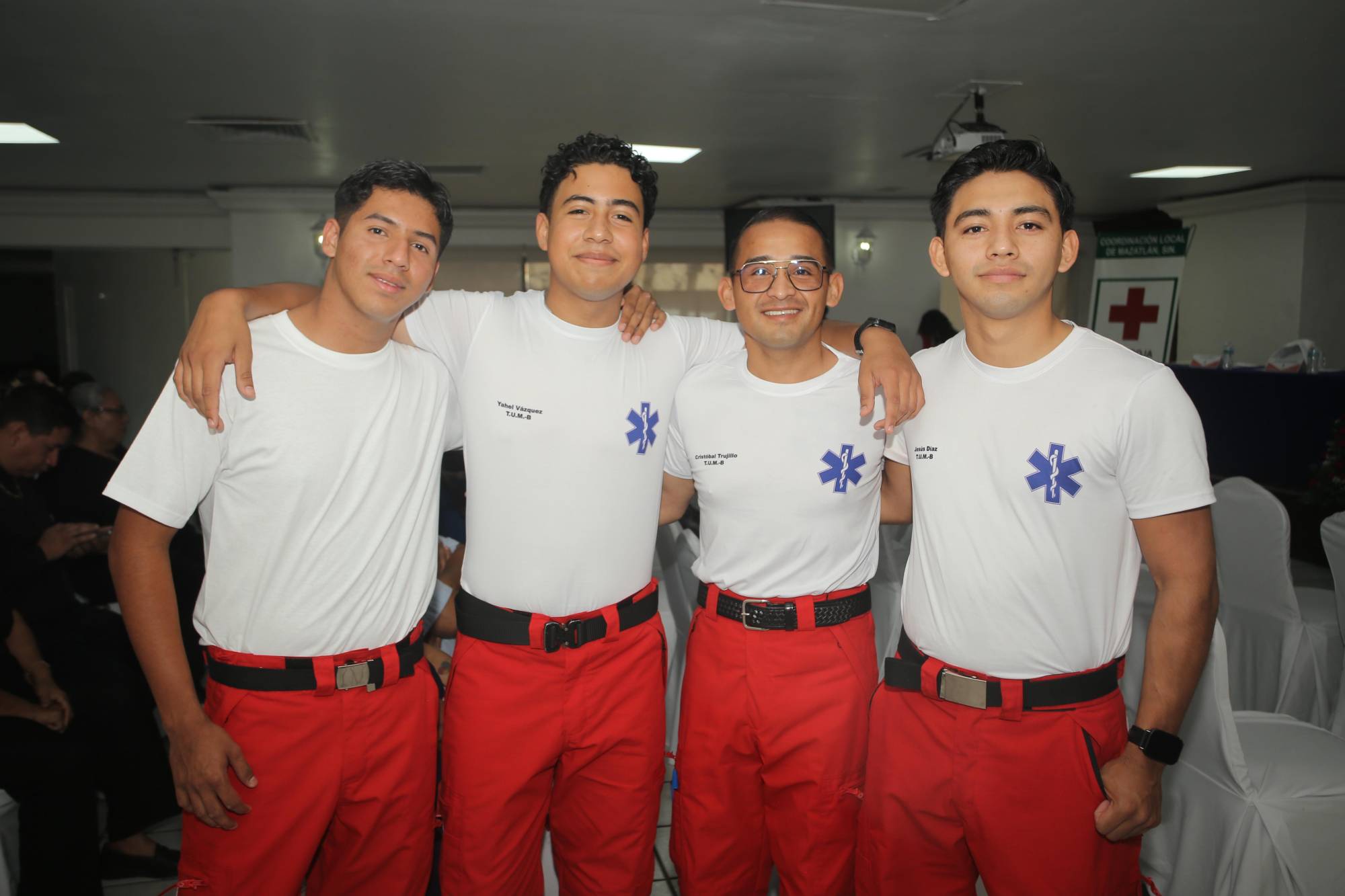 $!Vladimir Bravo, Yael Vázquez, Cristóbal Trujillo y Jesús Díaz.