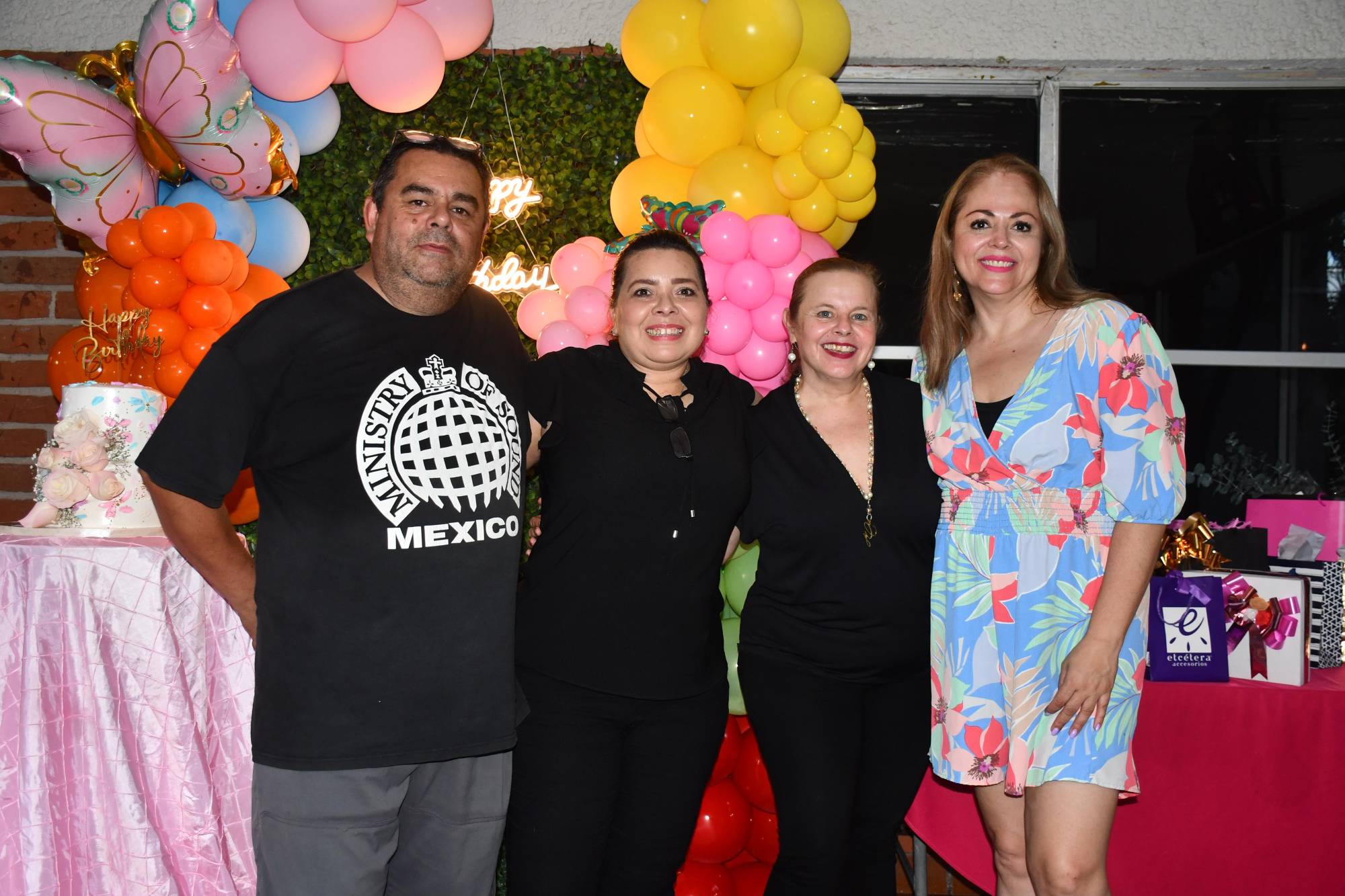 $!Damián Zazueta, Briseida Luna, Grisel Castaños y Maricela Rivas.