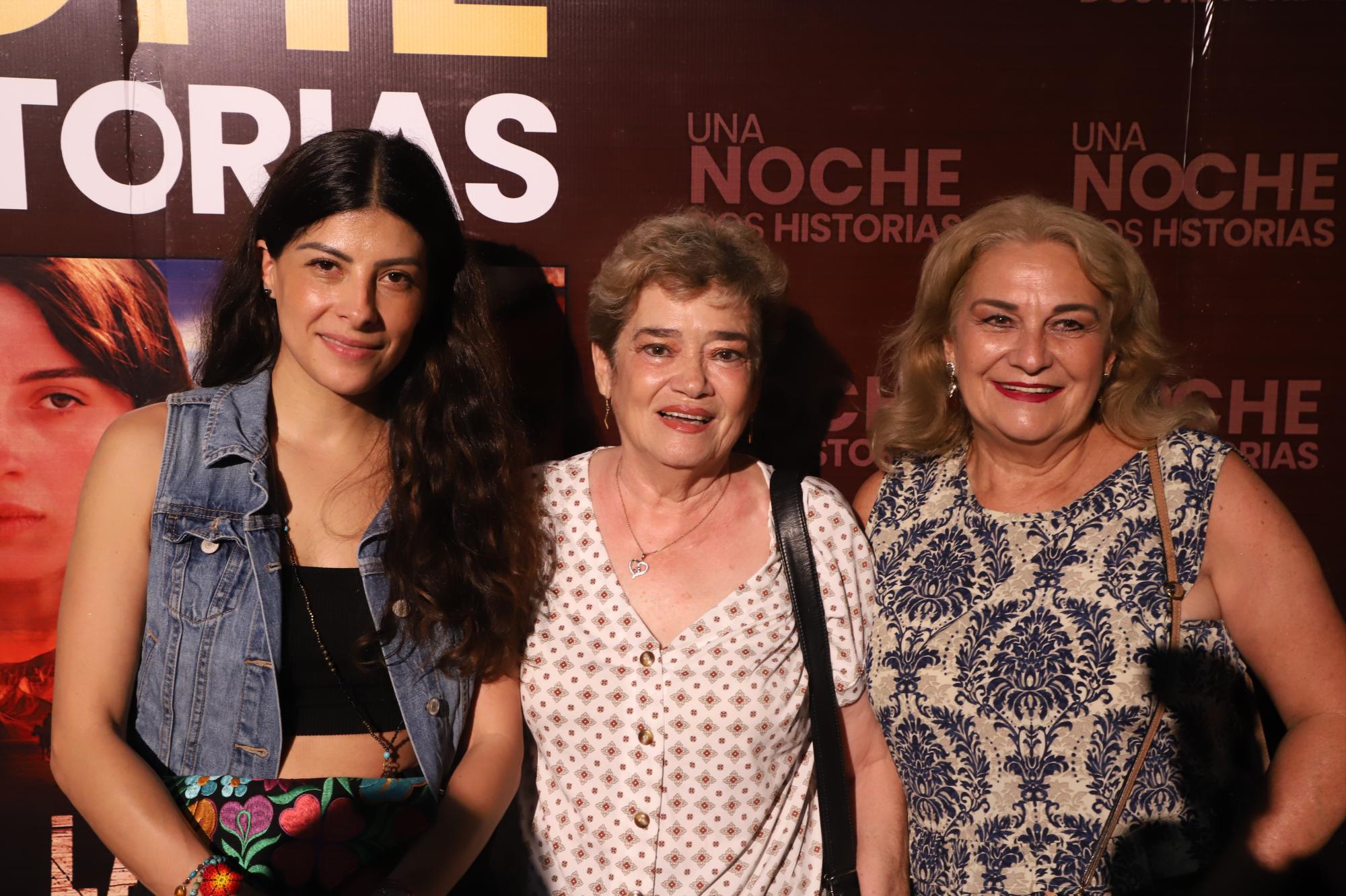 $!Leticia Fabián, Nena Cárdenas y Yaya Ruiz de Huerta.