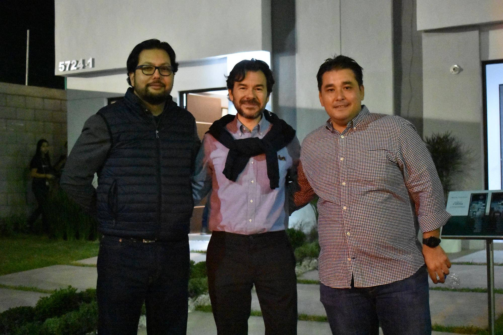 $!Héctor Ley, Manuel Díaz y Roberto Ley.