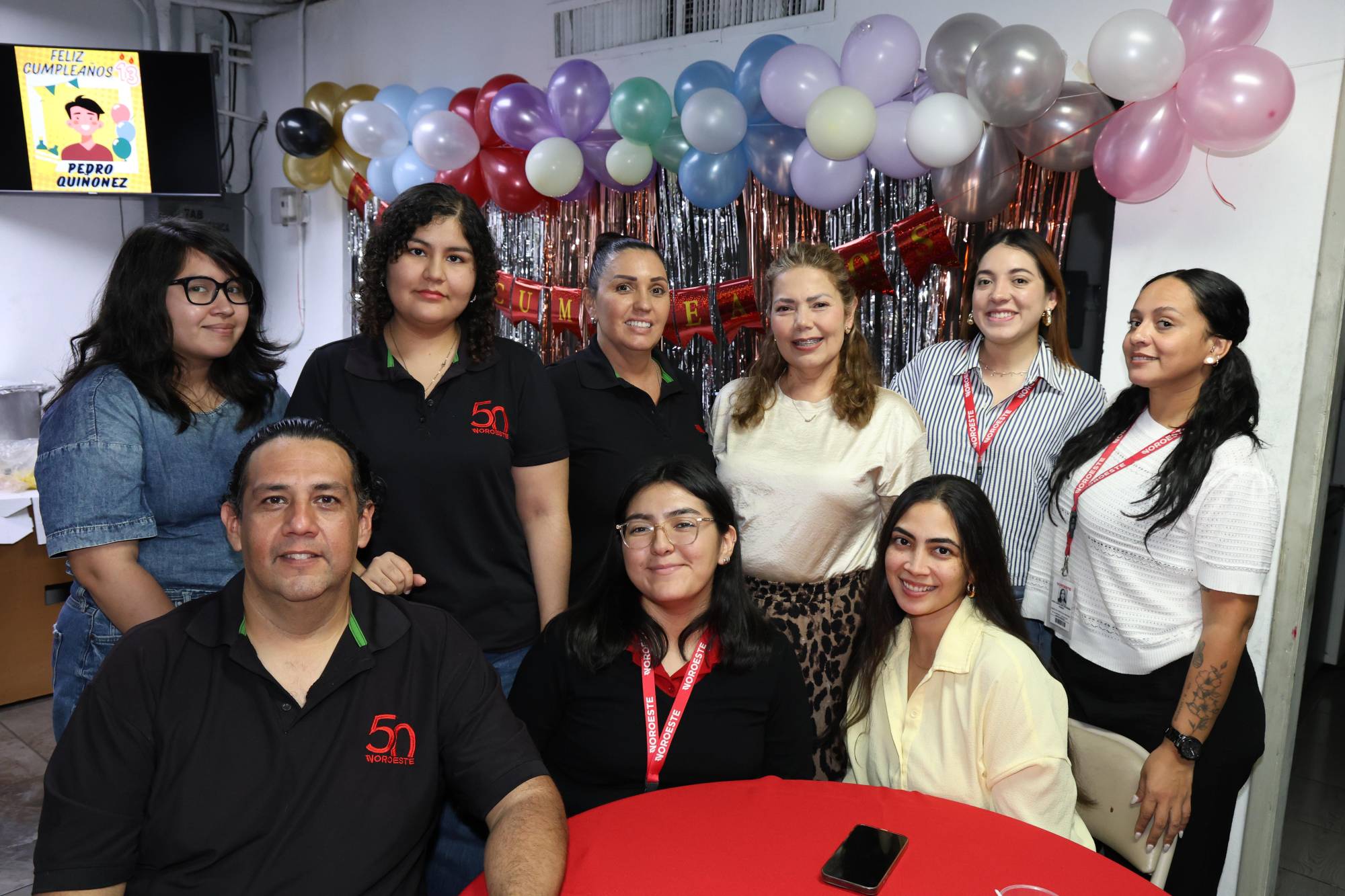 $!Denisse Méndez, Estefany López, Leticia Ferreira, Elizabeth Peraza, Alina Zataráin, Carolina Zataráin, Gregory Sauceda, Ximena Gutiérrez y Stefanía Ponzo.