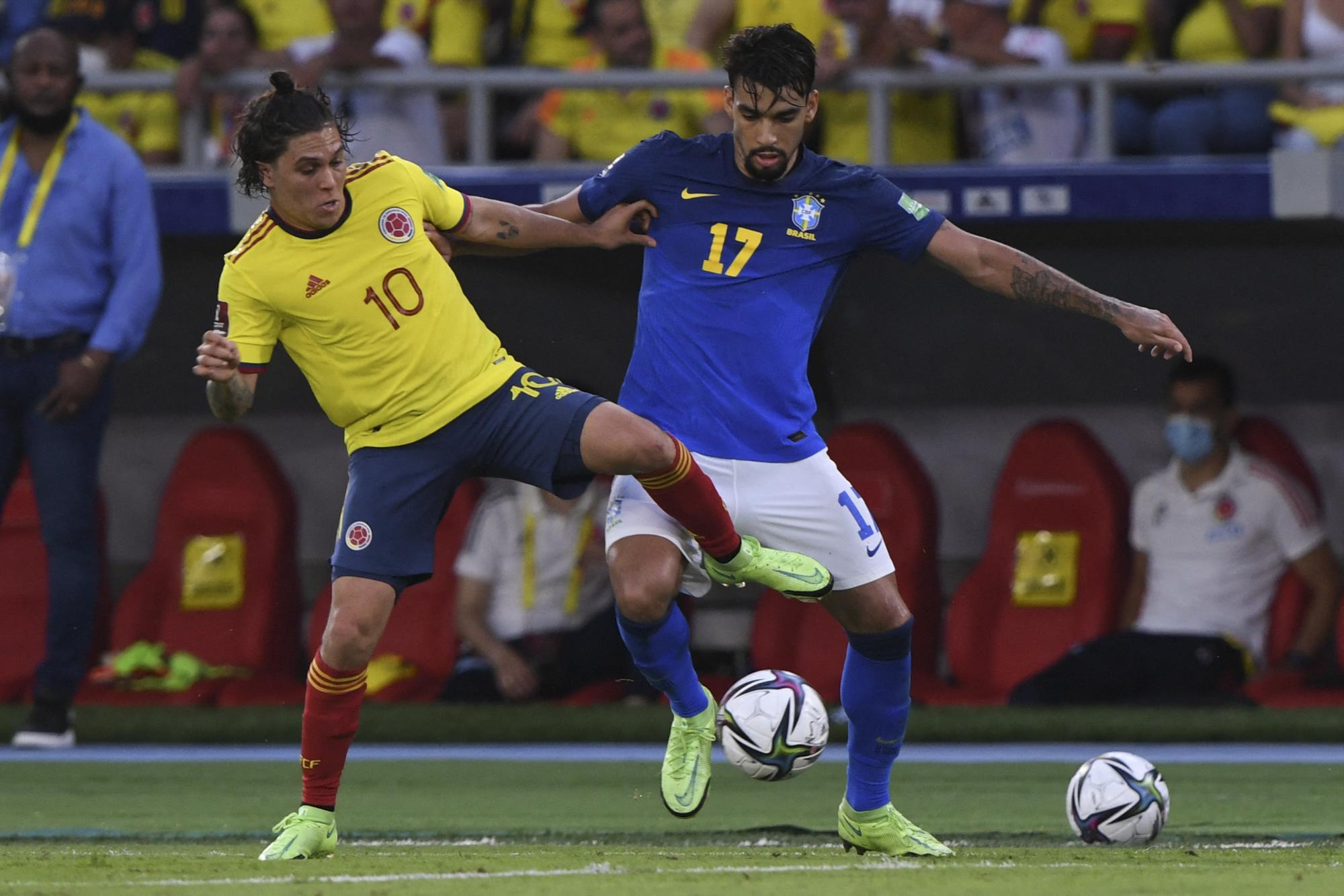 $!Colombia corta racha de triunfos de Brasil en la eliminatoria