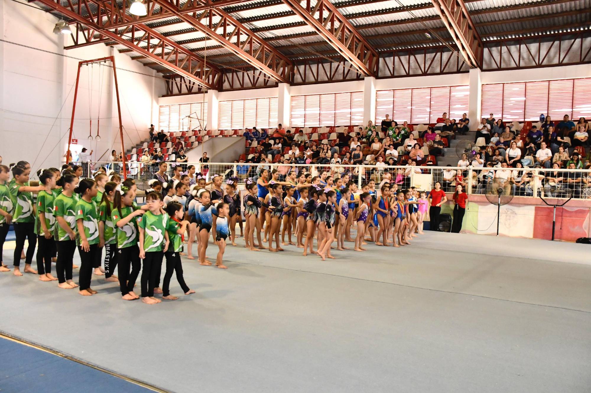 $!Se inaugura en Culiacán el Campeonato Estatal de Gimnasia Artística