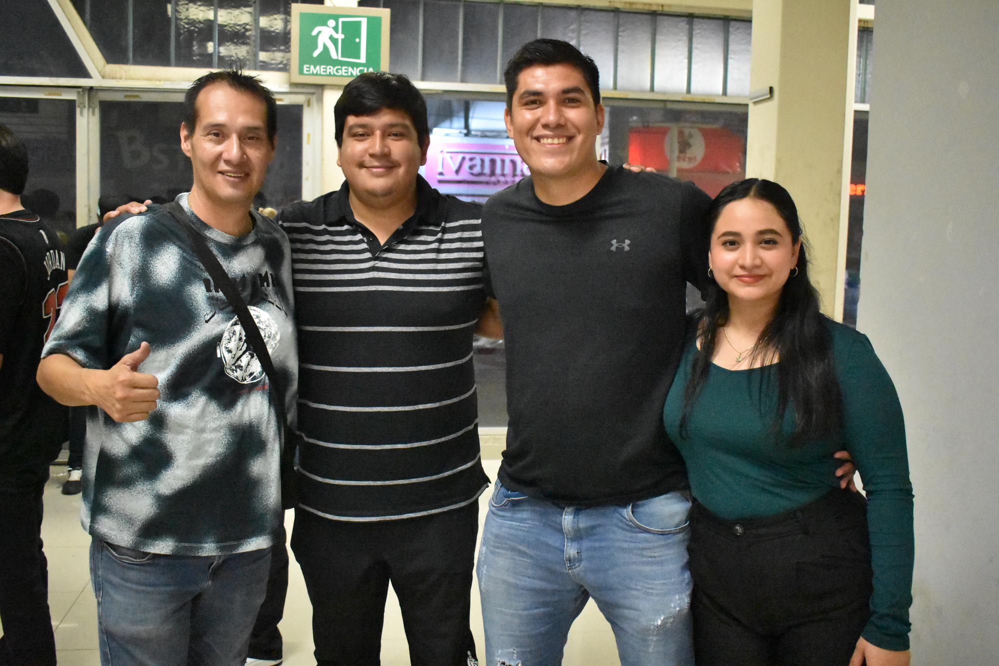 $!Carlos Méndez, Manuel Núñez, Christian Soto y Fernanda Melchor.