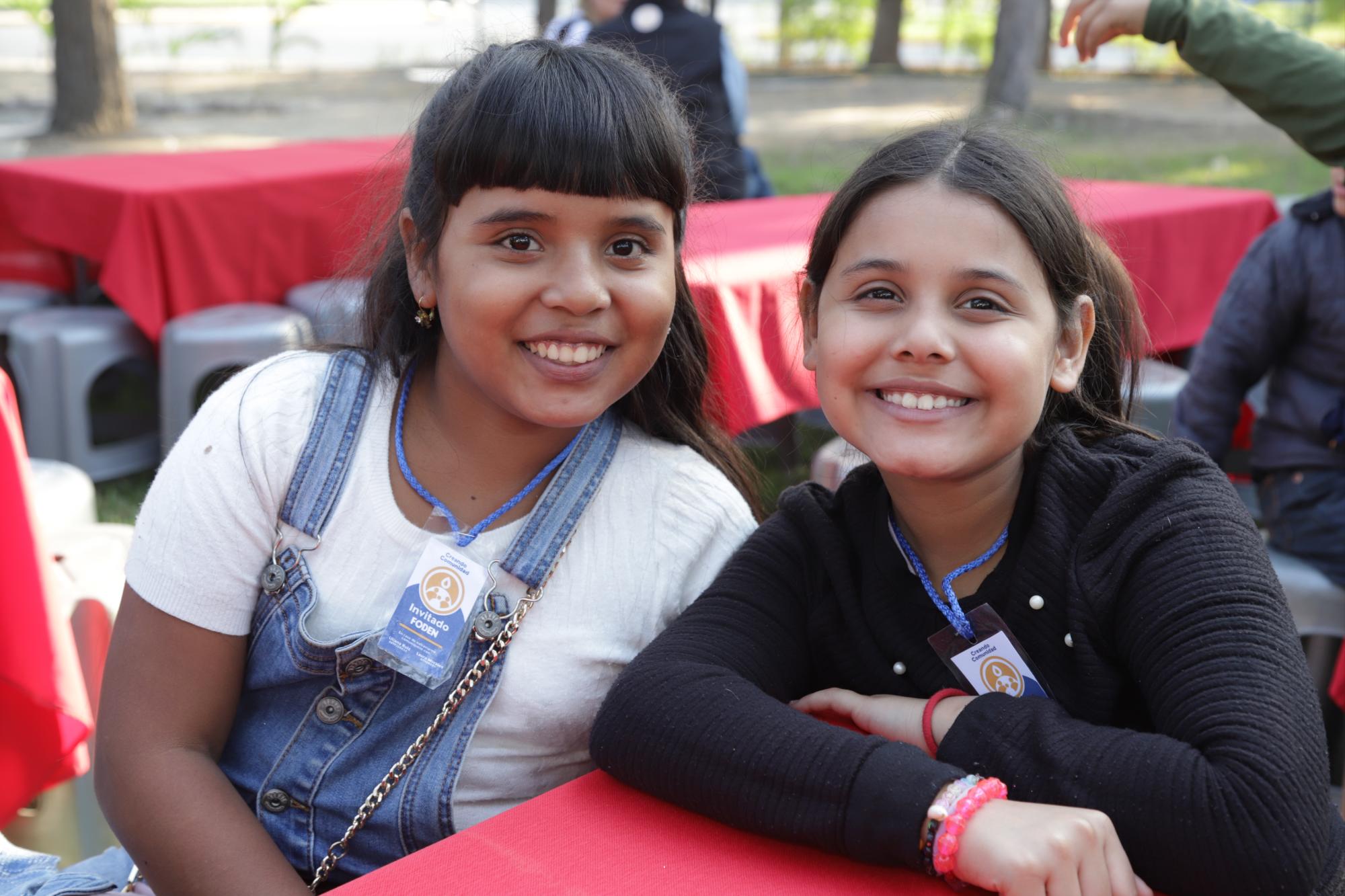 $!Adarah Flores y Elienai Berenice García.