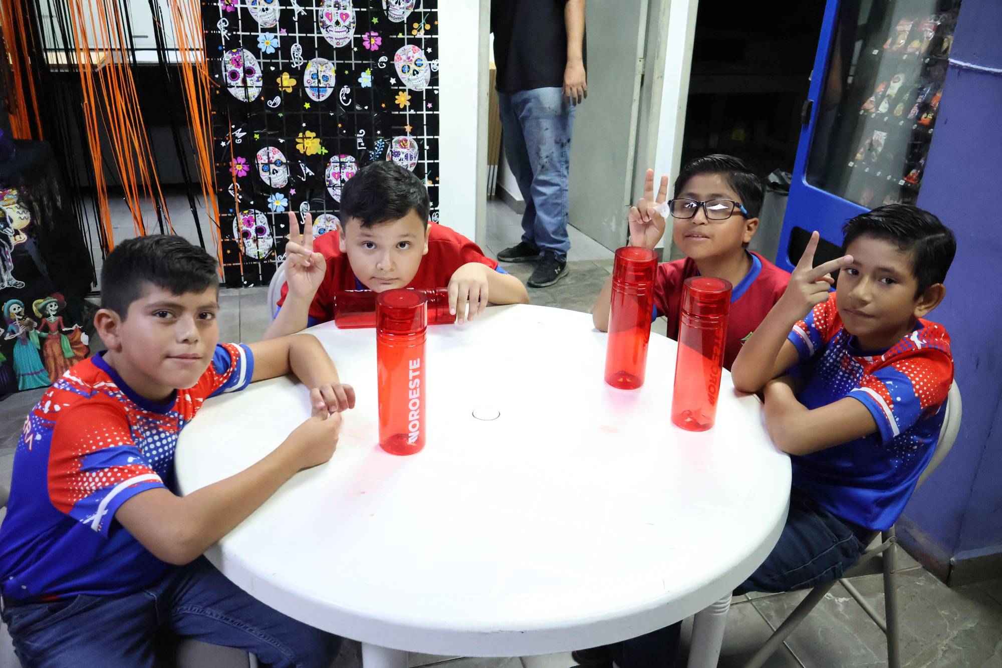 $!Adán, Héctor, César e Ian.