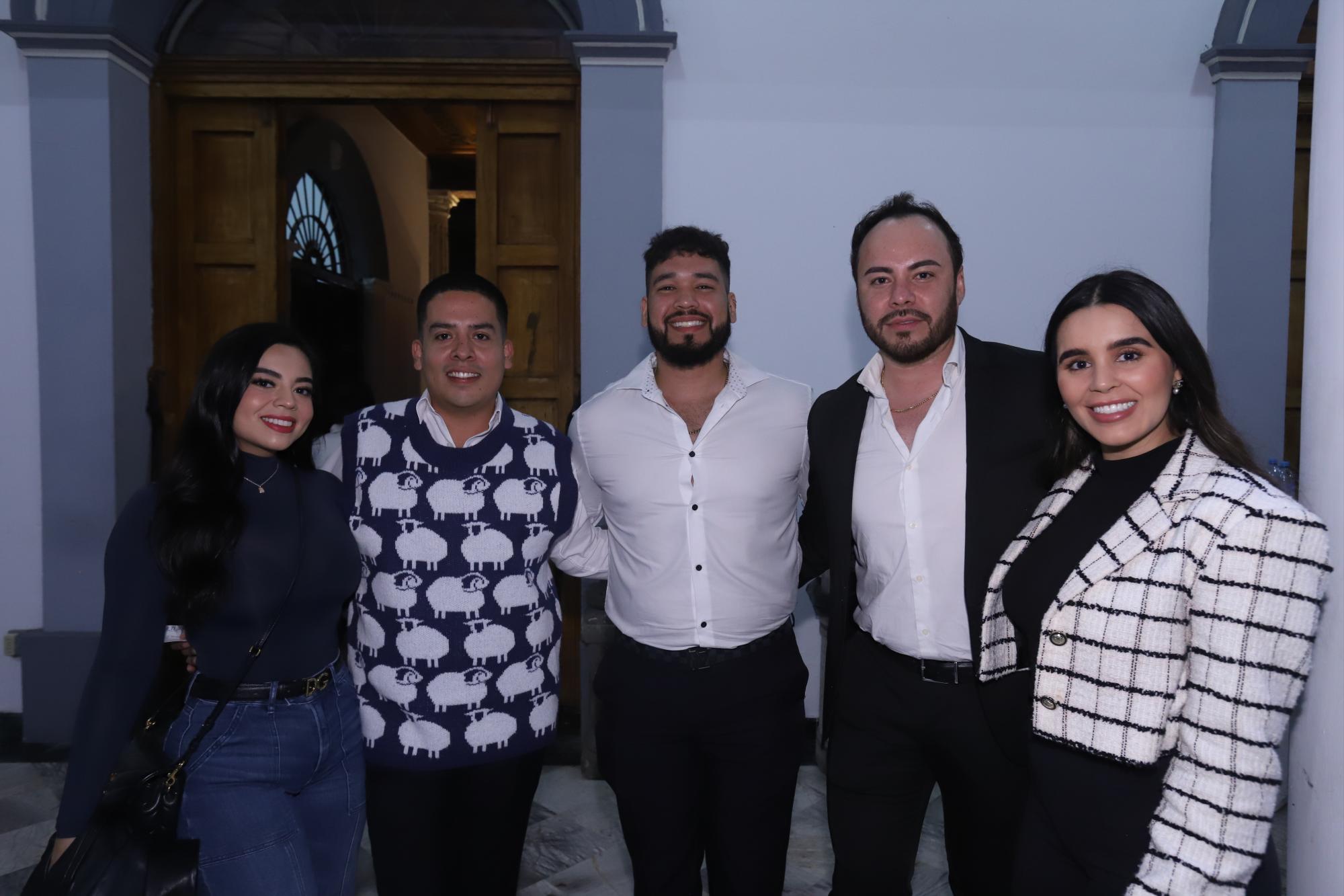 $!Danaé Sainz, Eduardo Castañeda, Fernanda Marshall, Guillermo Orrante y Anaí Valdez.