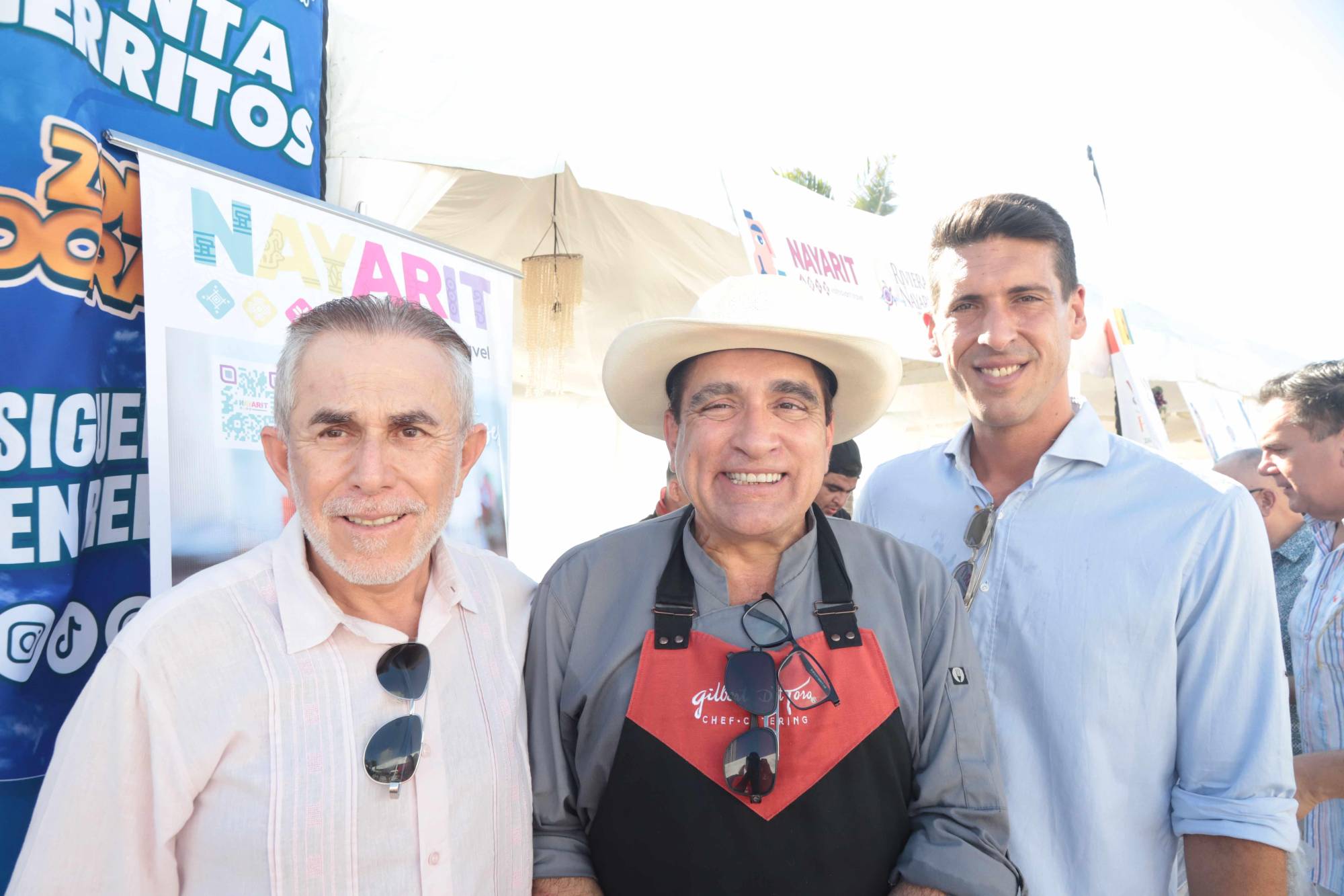 $!Pepe Gámez, Gilberto del Toro y Víctor Mendicuti.