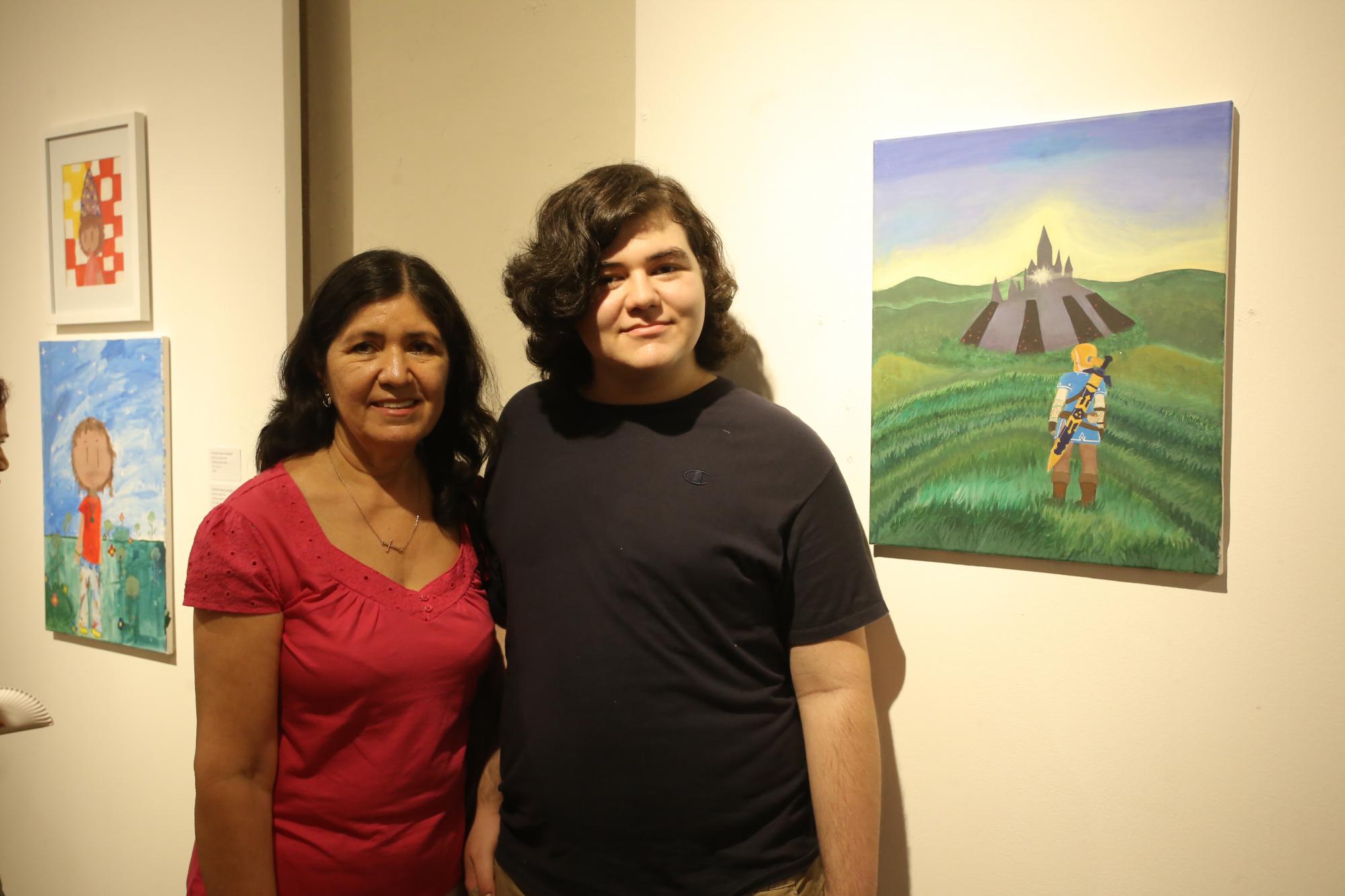 $!María Lorena Vizcarra con su hijo, Ángel Dario Salazar Vizcarra.