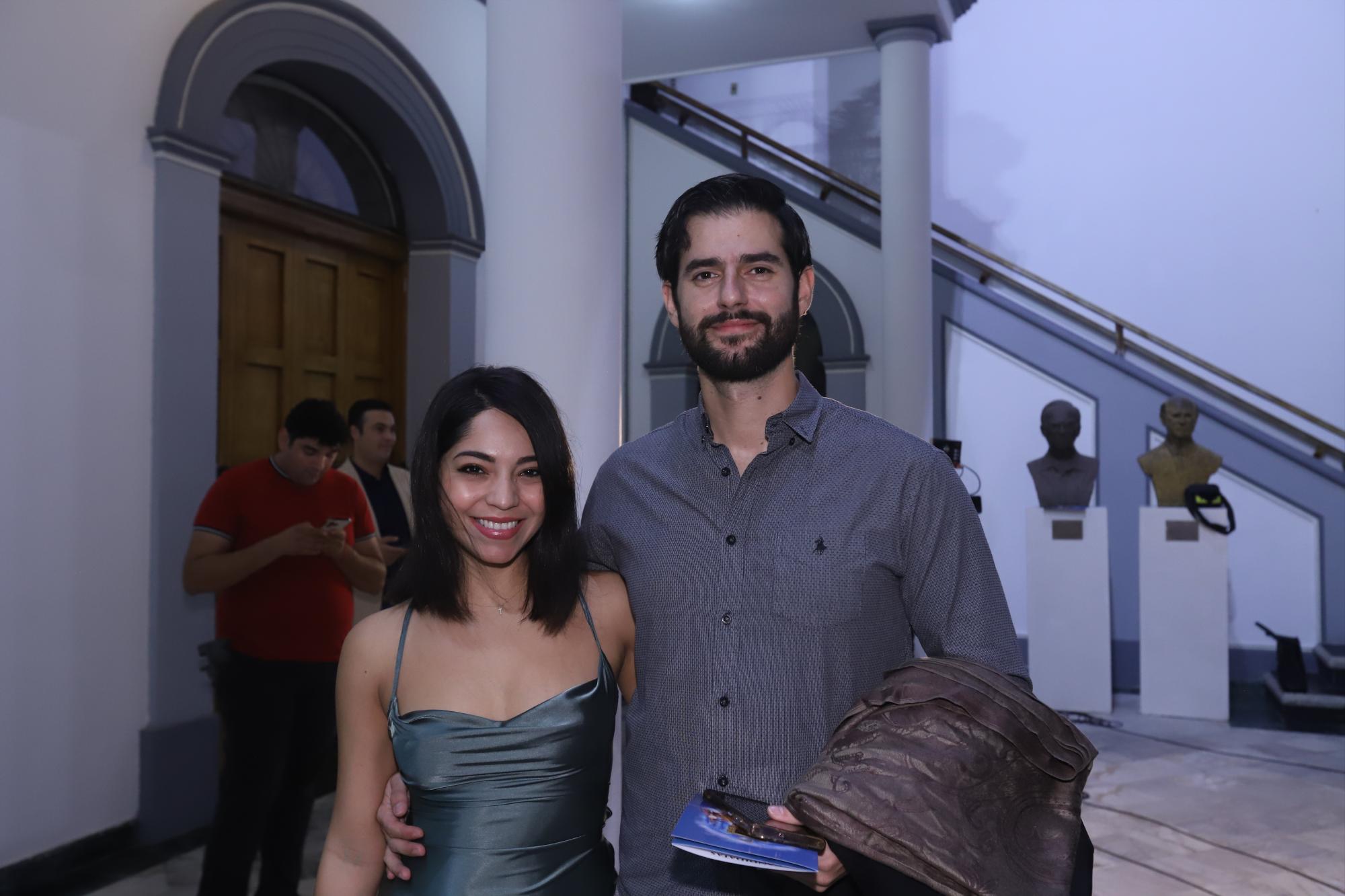 $!Noemí Leyva y Gonzalo Ceballos.