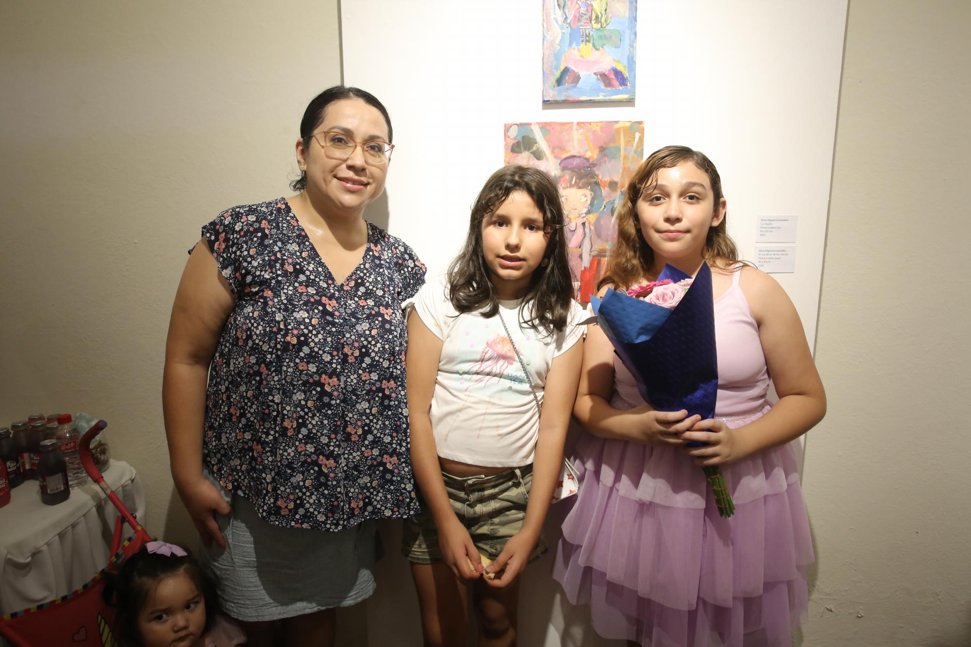 $!Éricka González, Fátima Domínguez y Mina Higuera.