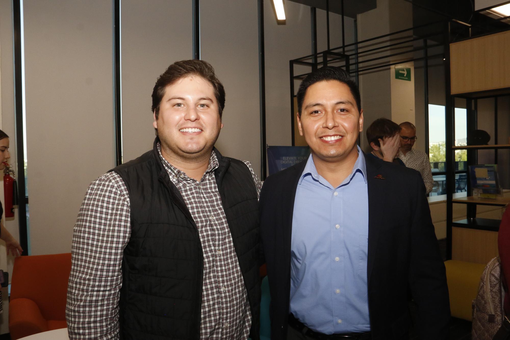 $!Abelardo Gómez y Eduardo Vega.