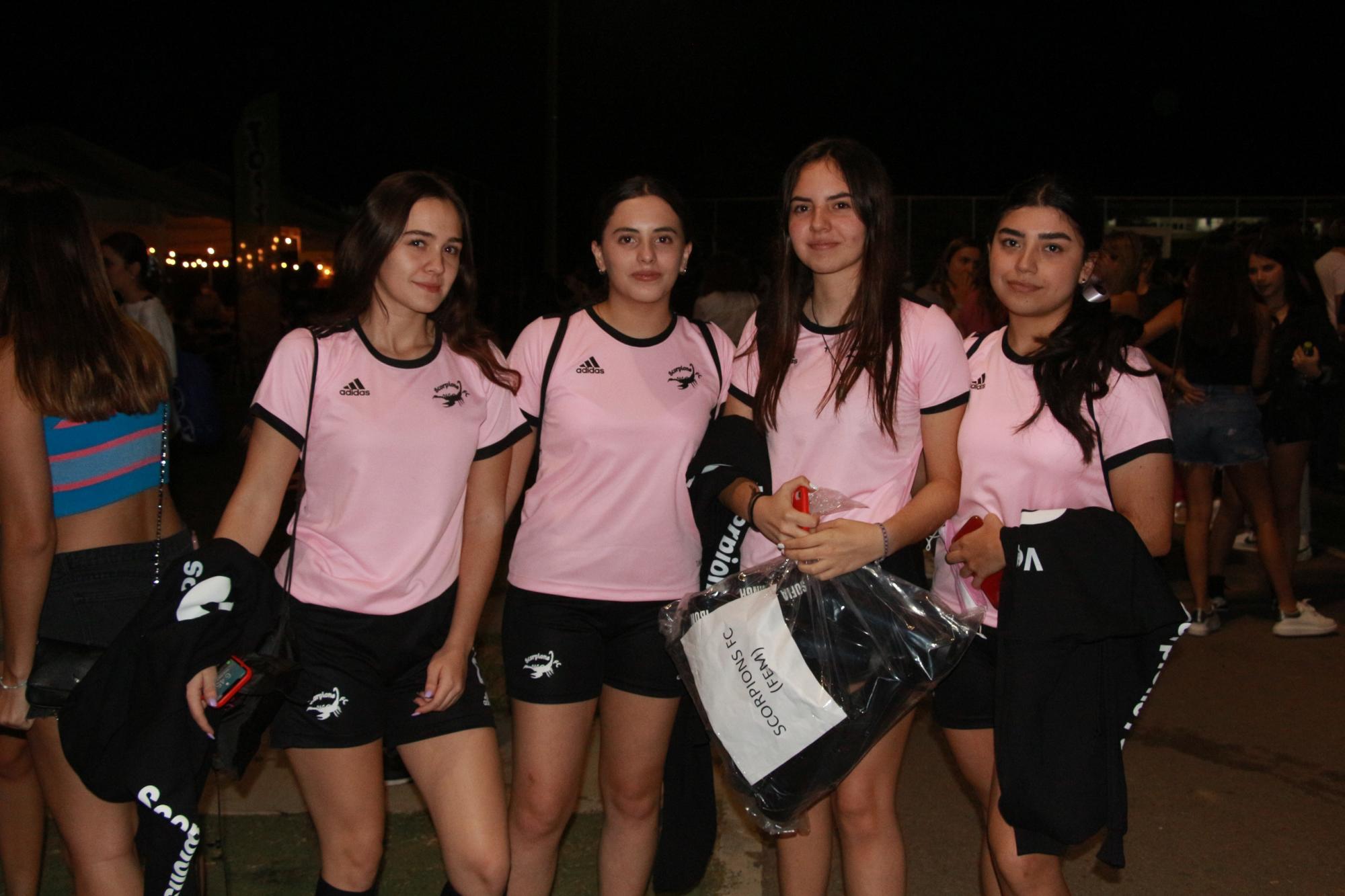 $!Sofía Martos, Camila Rojo, Ivonne Zazueta y Ángela Verdugo.