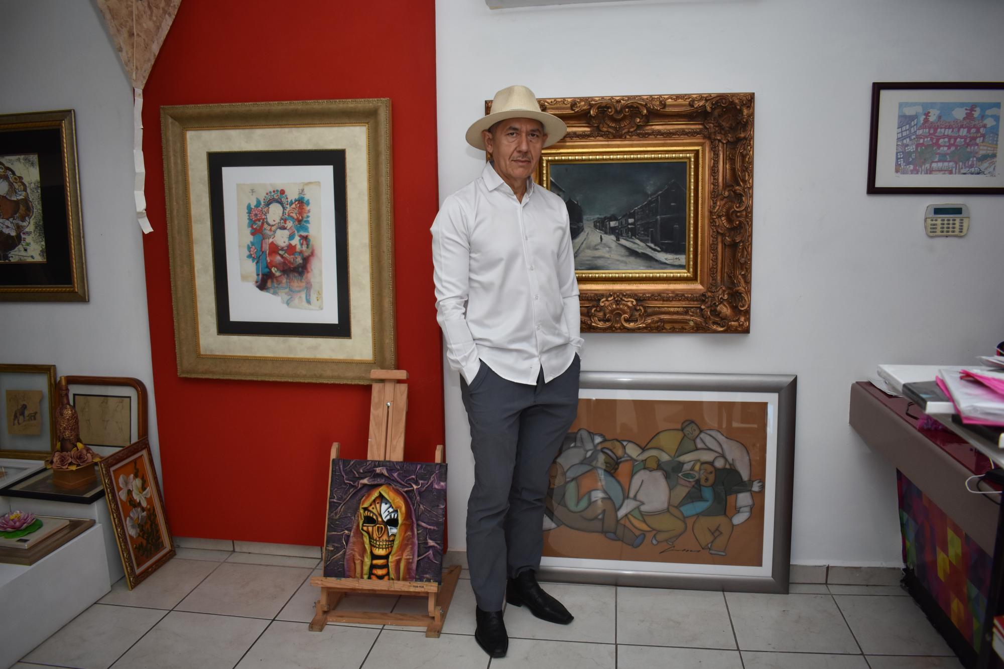 $!El creador sinaloense hablará sobre el muralismo mexicano y las mujeres en el muralismo en Nueva York.