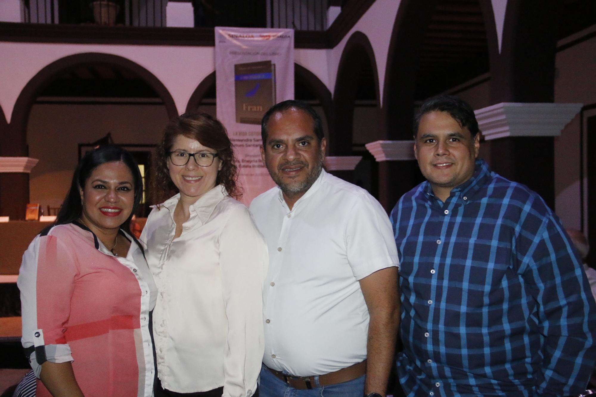 $!Guadalupe Pineda, Emma Escárcega, Édgar López y Christian Zendejas.